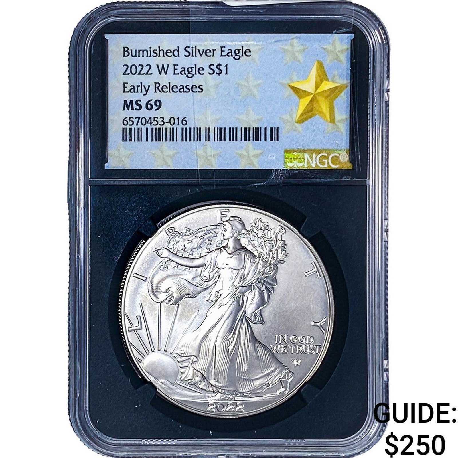 2022 Silver Eagle NGC MS69: 2022 Silver Eagle NGC MS69