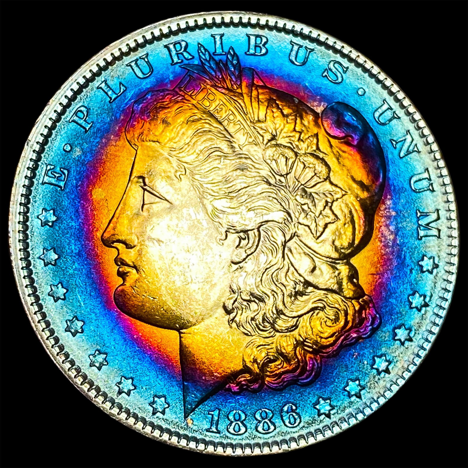 1886 Morgan Silver Dollar CHOICE BU: 1886 Morgan Silver Dollar CHOICE BU