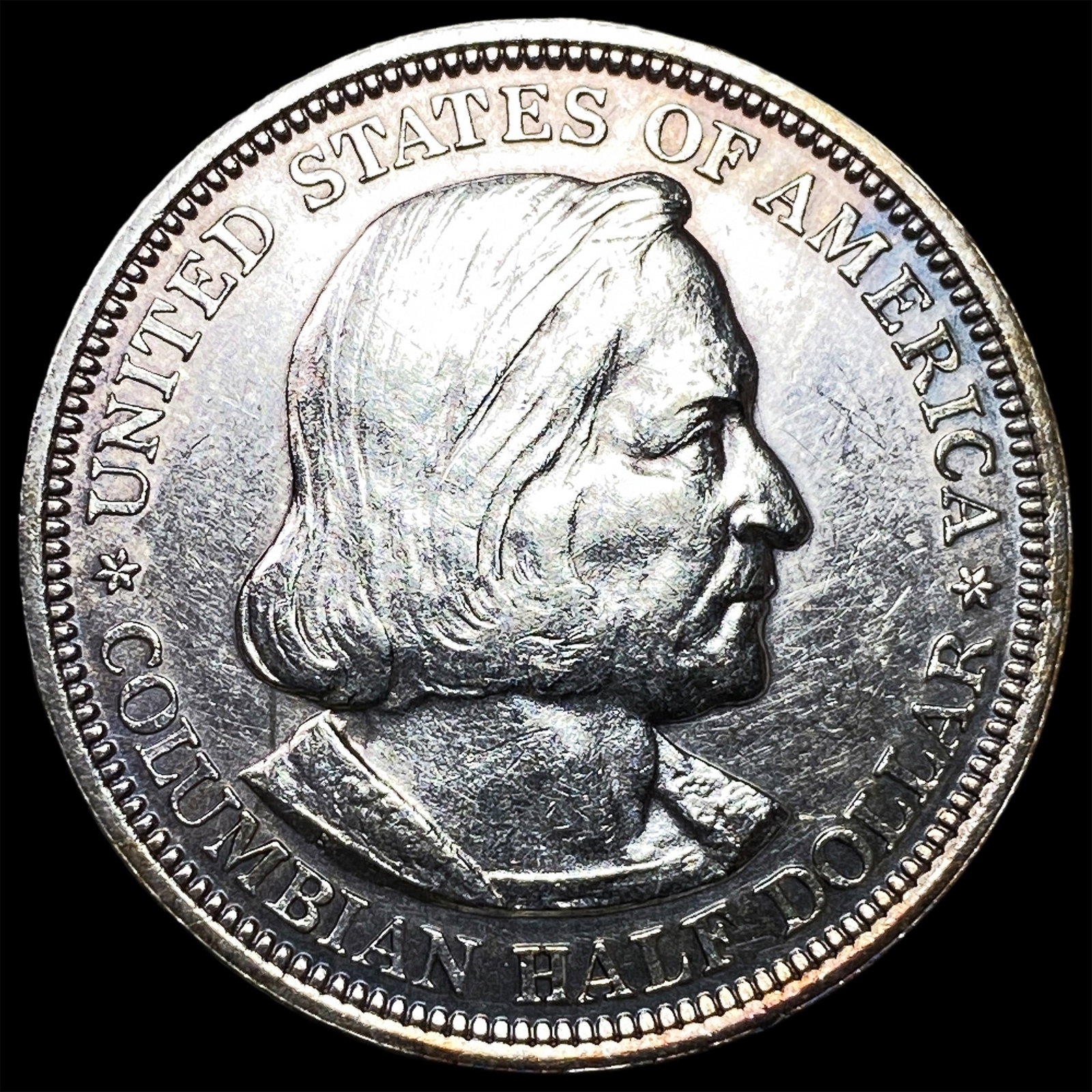 1893 Silver Columbian Expo Half Dollar UNCIRCULATED: 1893 Silver Columbian Expo Half Dollar UNCIRCULATED