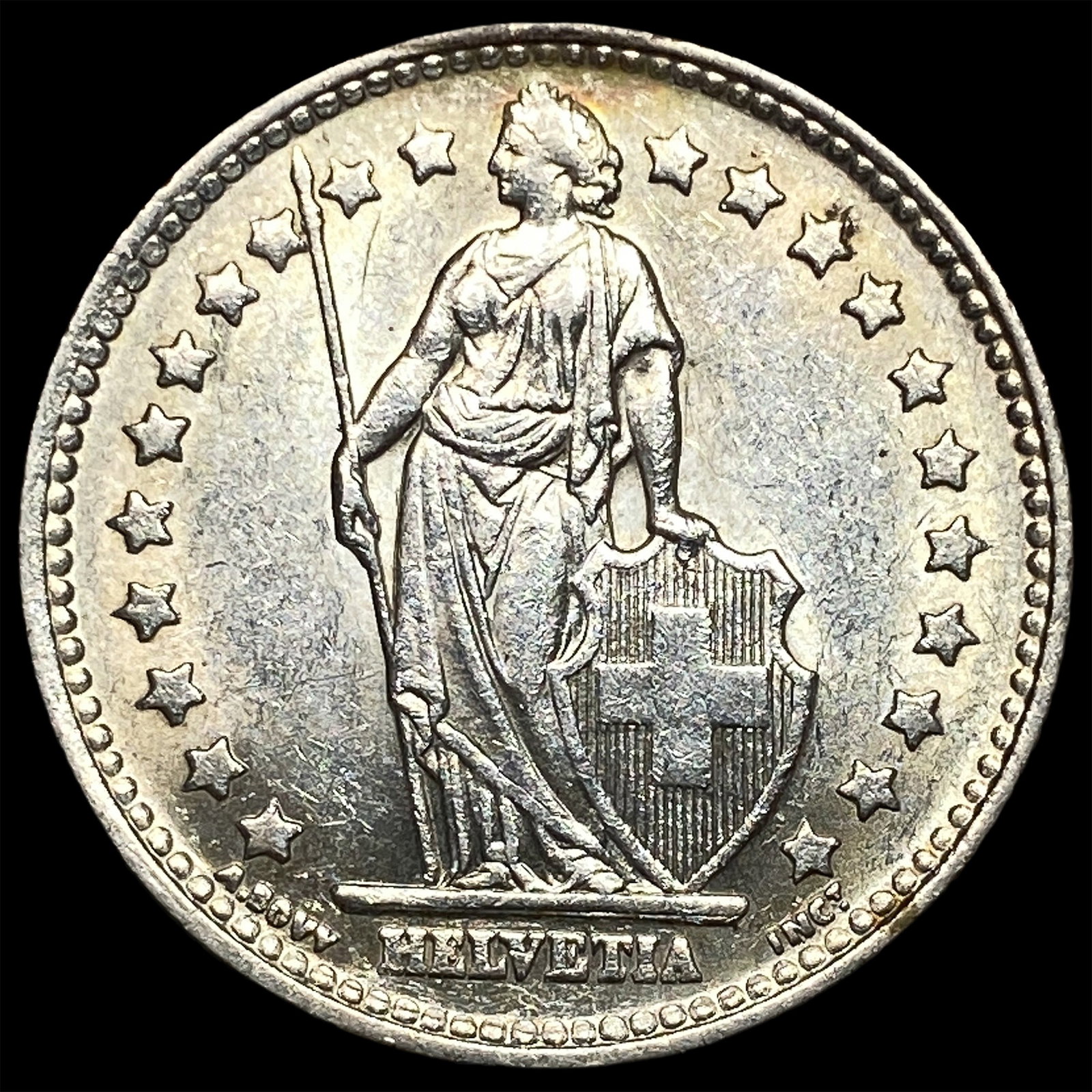 1953 Switzerland Silver 1 Franc (1 of 2)