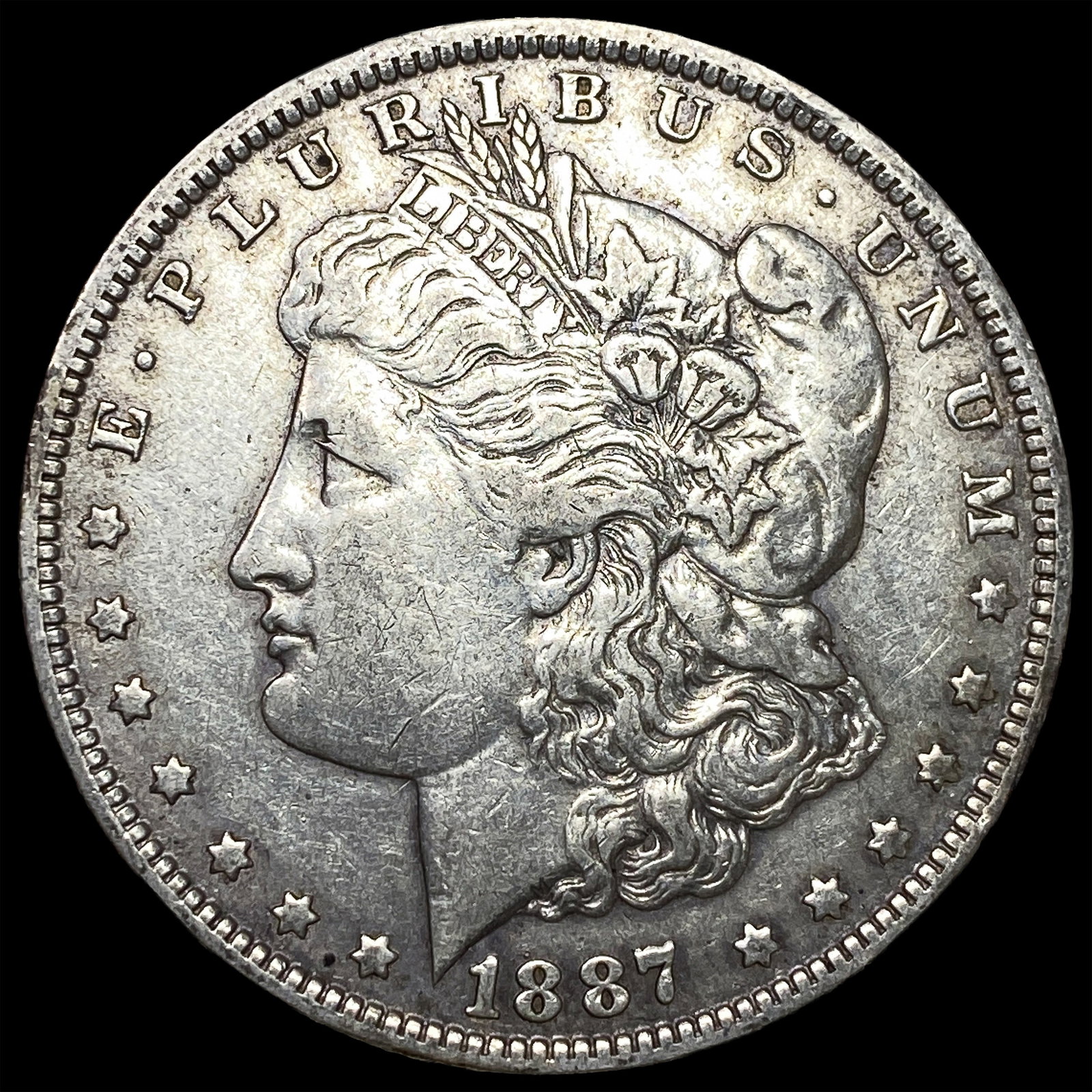 1887-O Silver Morgan Dollar CHOICE AU: 1887-O Silver Morgan Dollar CHOICE AU
