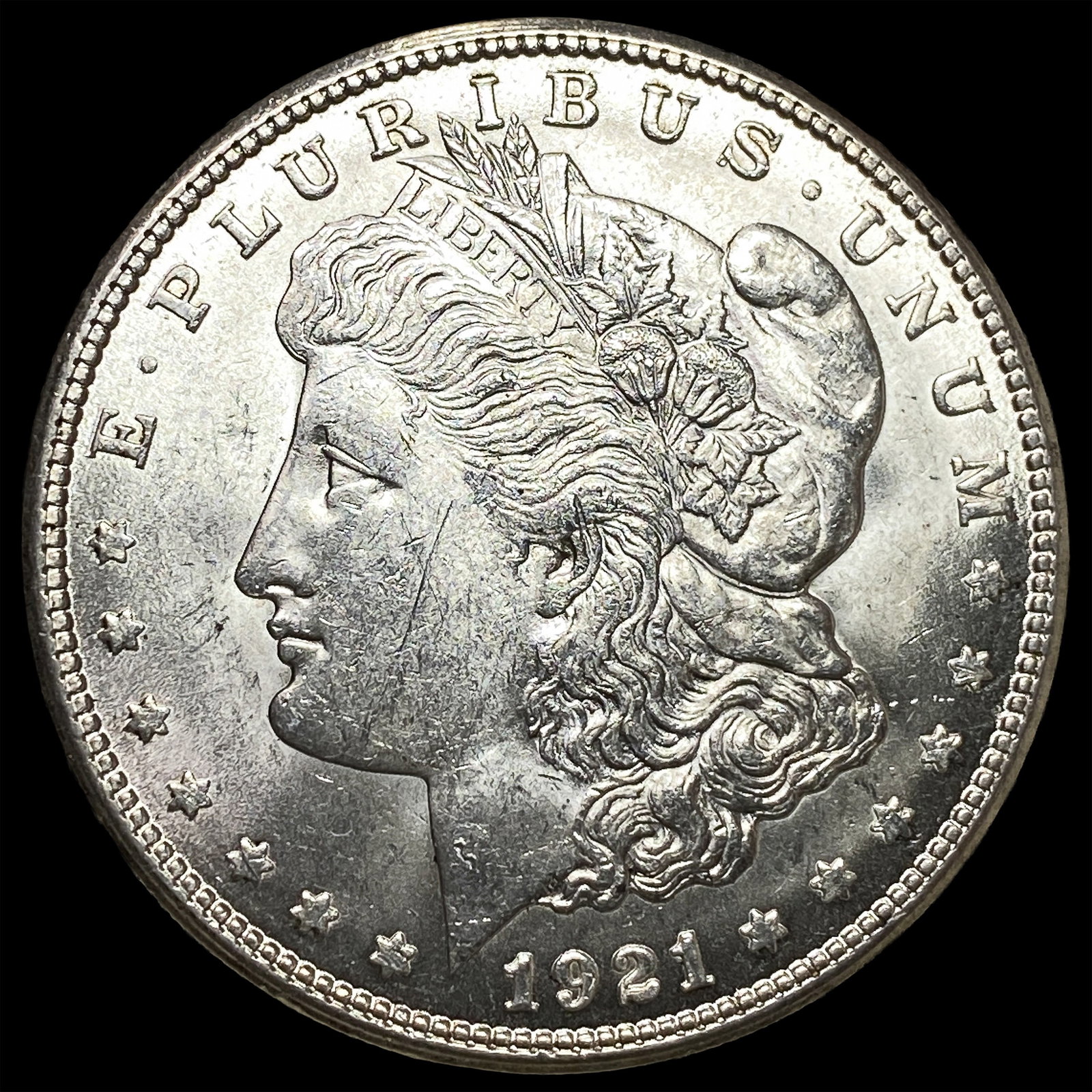 1921 Silver Morgan Dollar UNCIRCULATED: 1921 Silver Morgan Dollar UNCIRCULATED