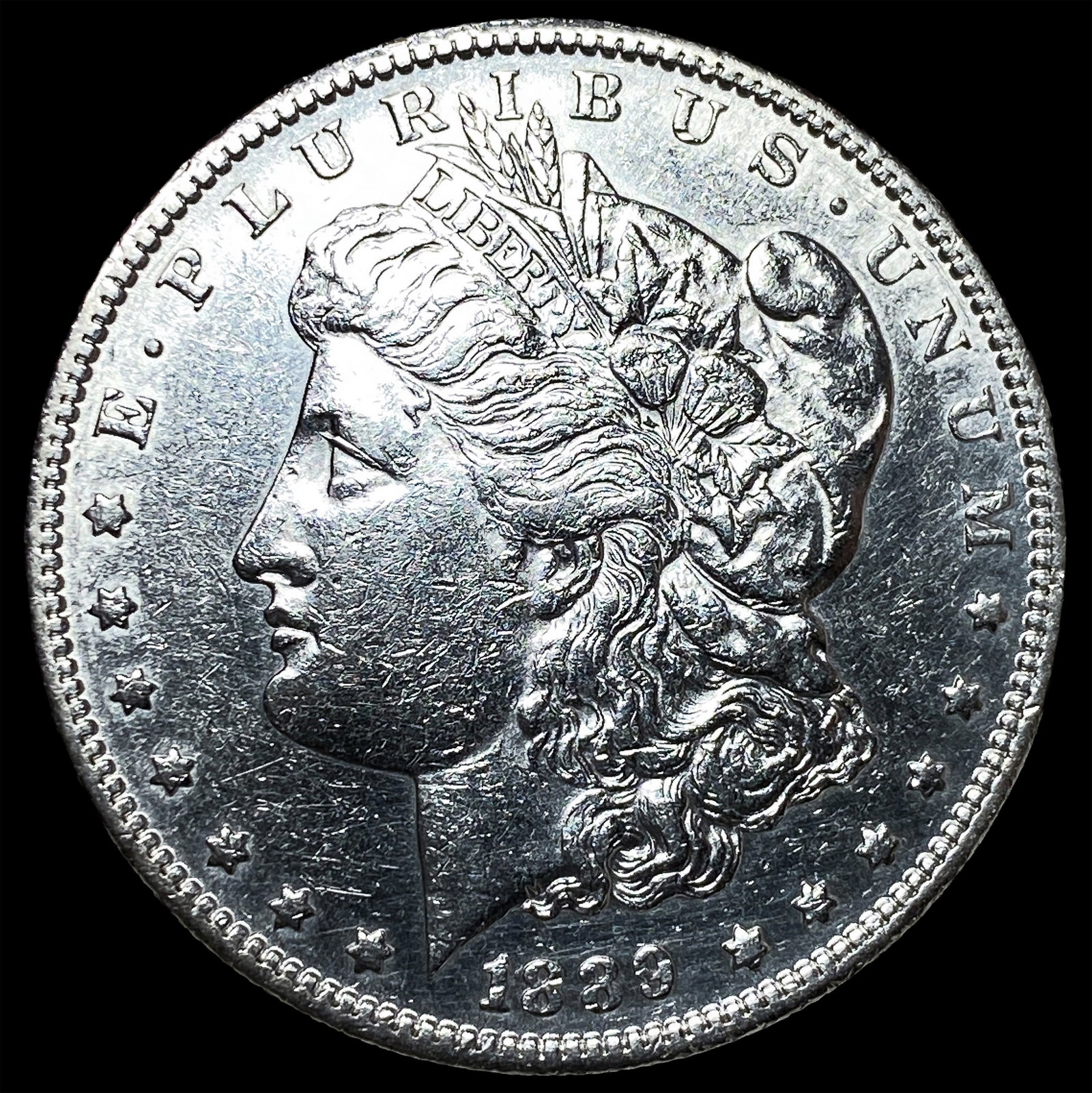 1889 Morgan Silver Dollar UNCIRCULATED: 1889 Morgan Silver Dollar UNCIRCULATED