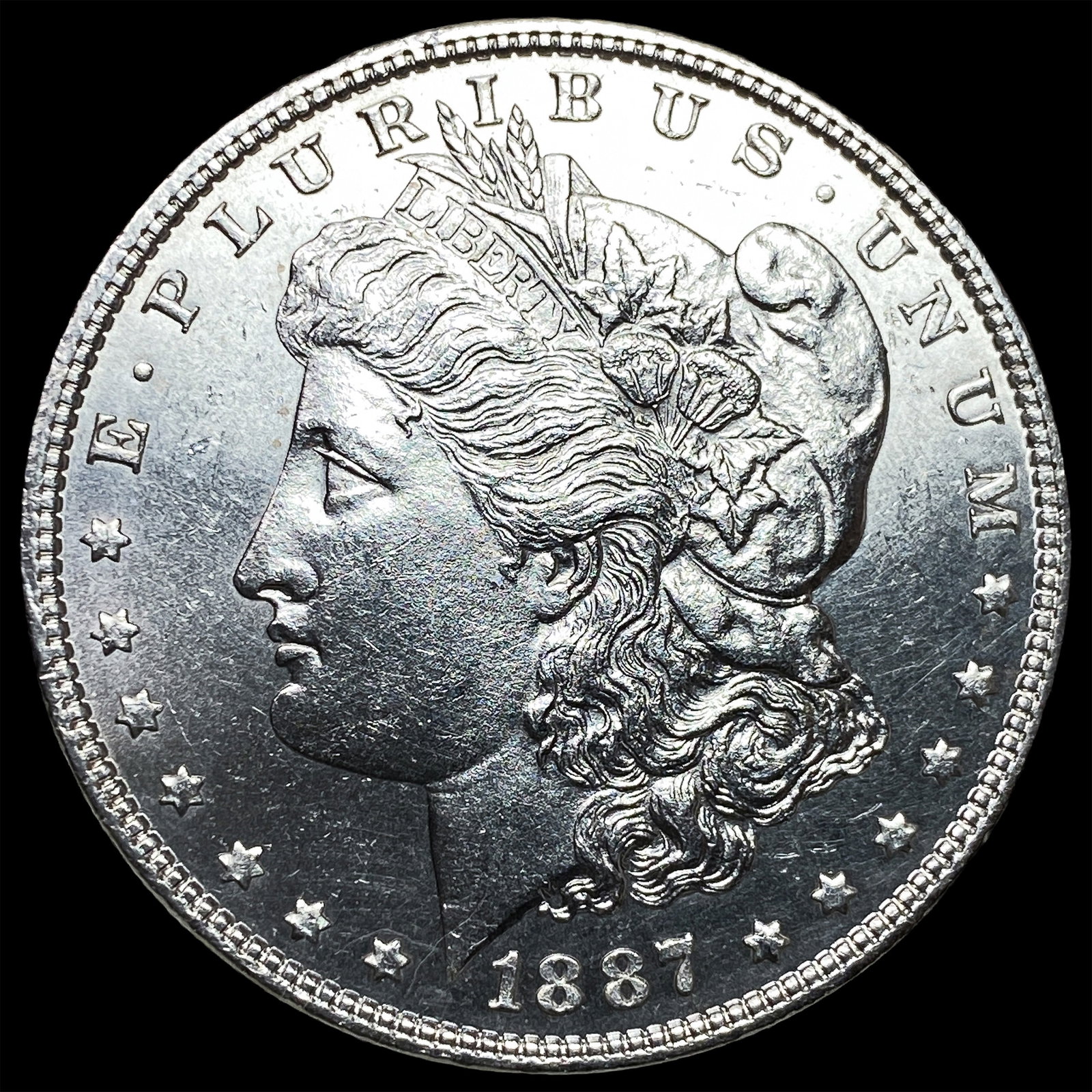 1887 Morgan Silver Dollar CHOICE BU (1 of 2)