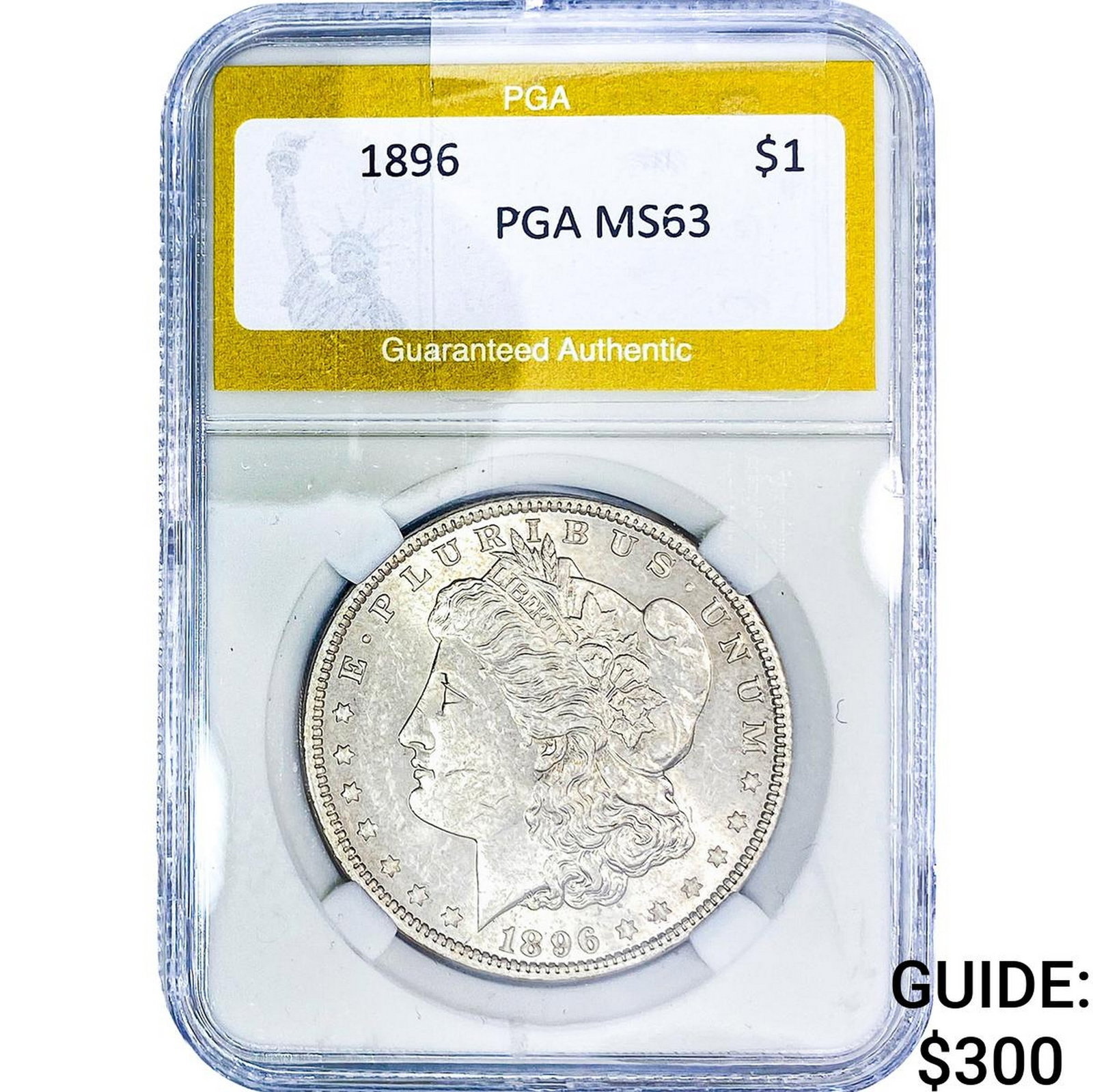 1896 Morgan Silver Dollar PGA MS63 (1 of 2)
