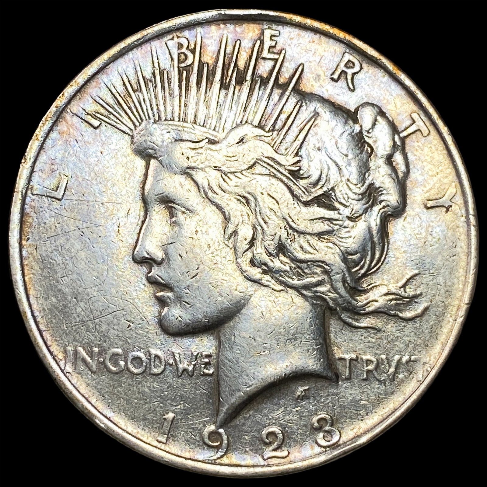 1923 Silver Peace Dollar CLOSELY UNCIRCULATED: 1923 Silver Peace Dollar CLOSELY UNCIRCULATED