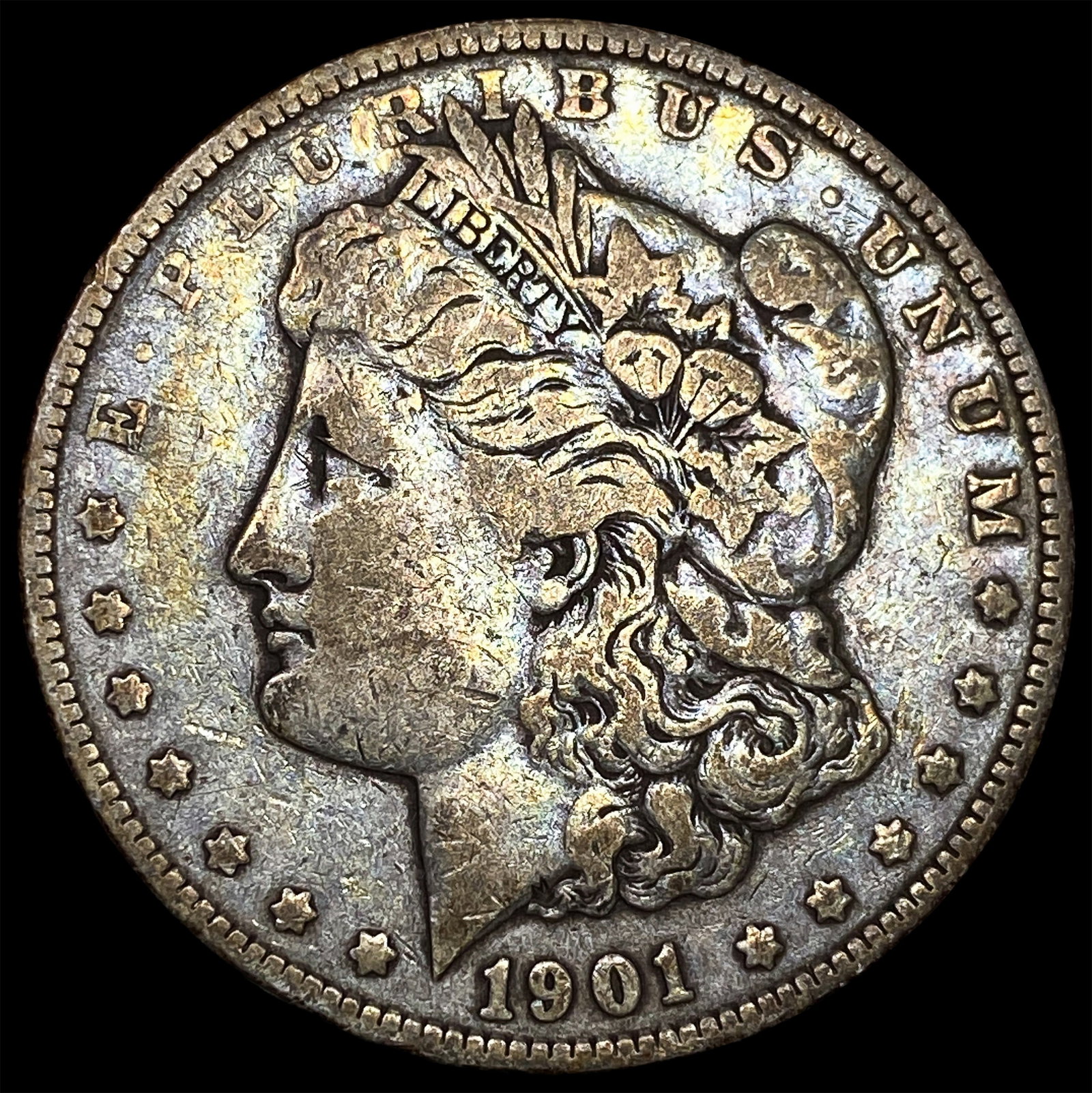 1901 Silver Morgan Dollar LIGHTLY CIRCULATED: 1901 Silver Morgan Dollar LIGHTLY CIRCULATED