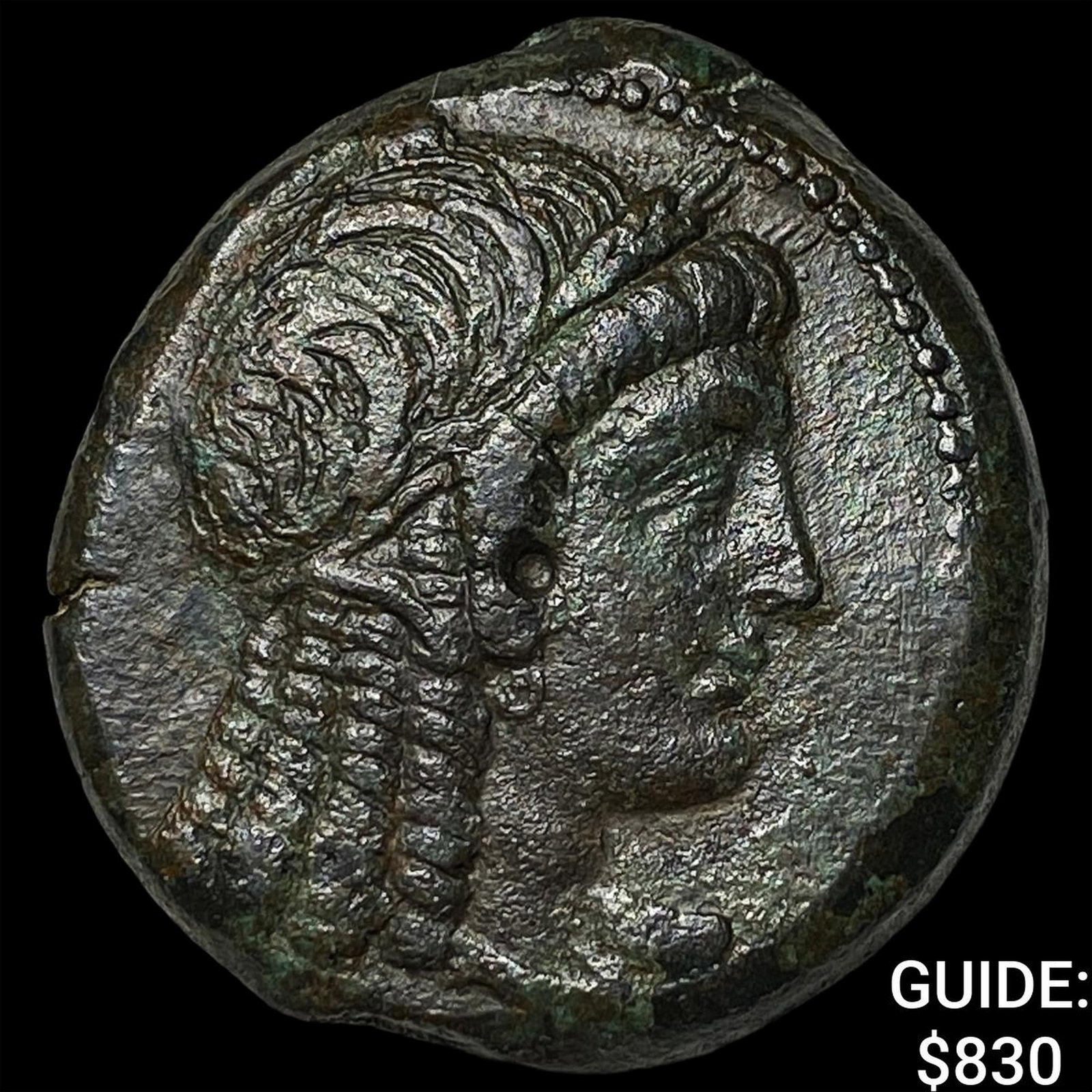 Ptolemaic Egypt Ptolemy IV 221-205 BC Bronze AE 37 (1 of 2)