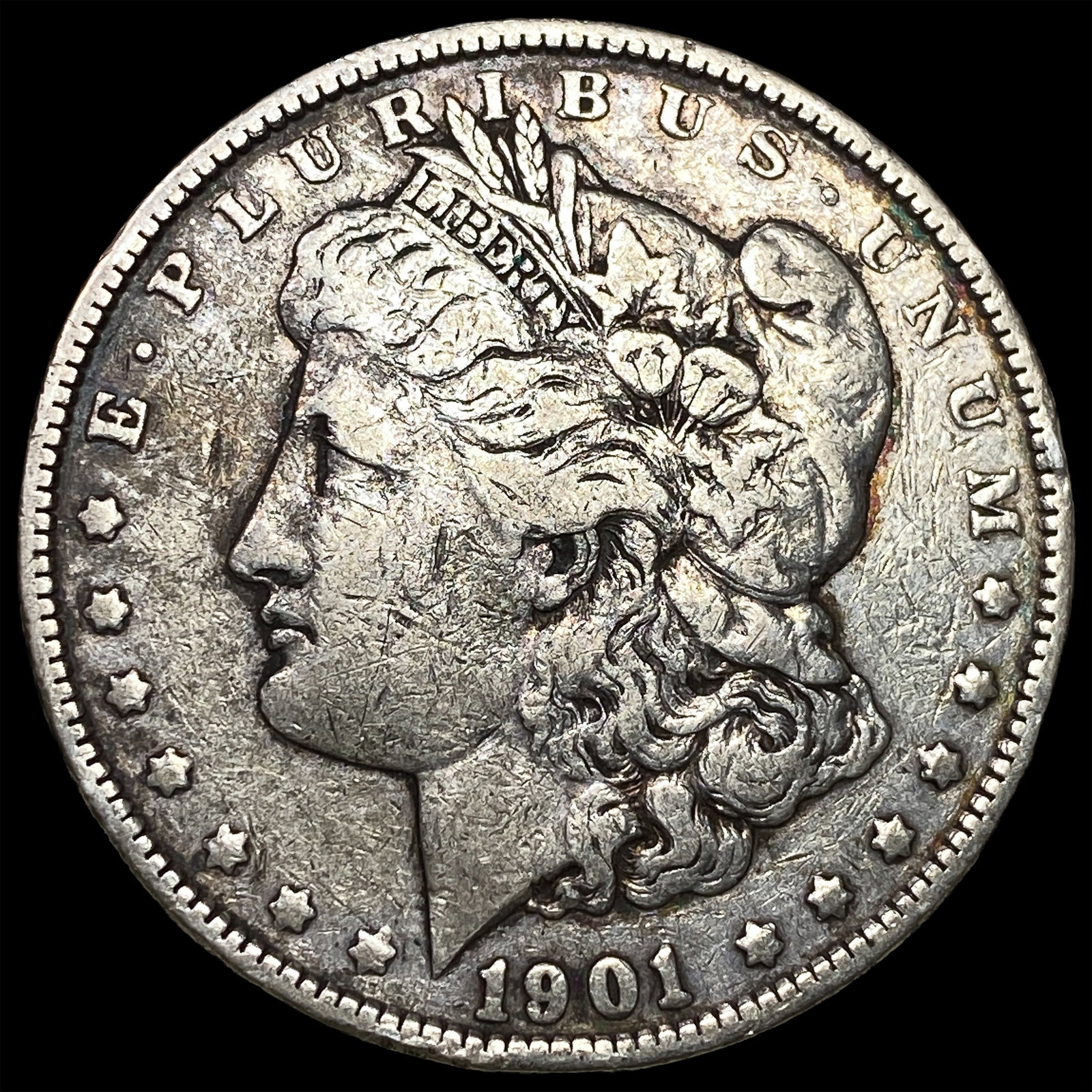 1901 Morgan Silver Dollar LIGHTLY CIRCULATED: 1901 Morgan Silver Dollar LIGHTLY CIRCULATED