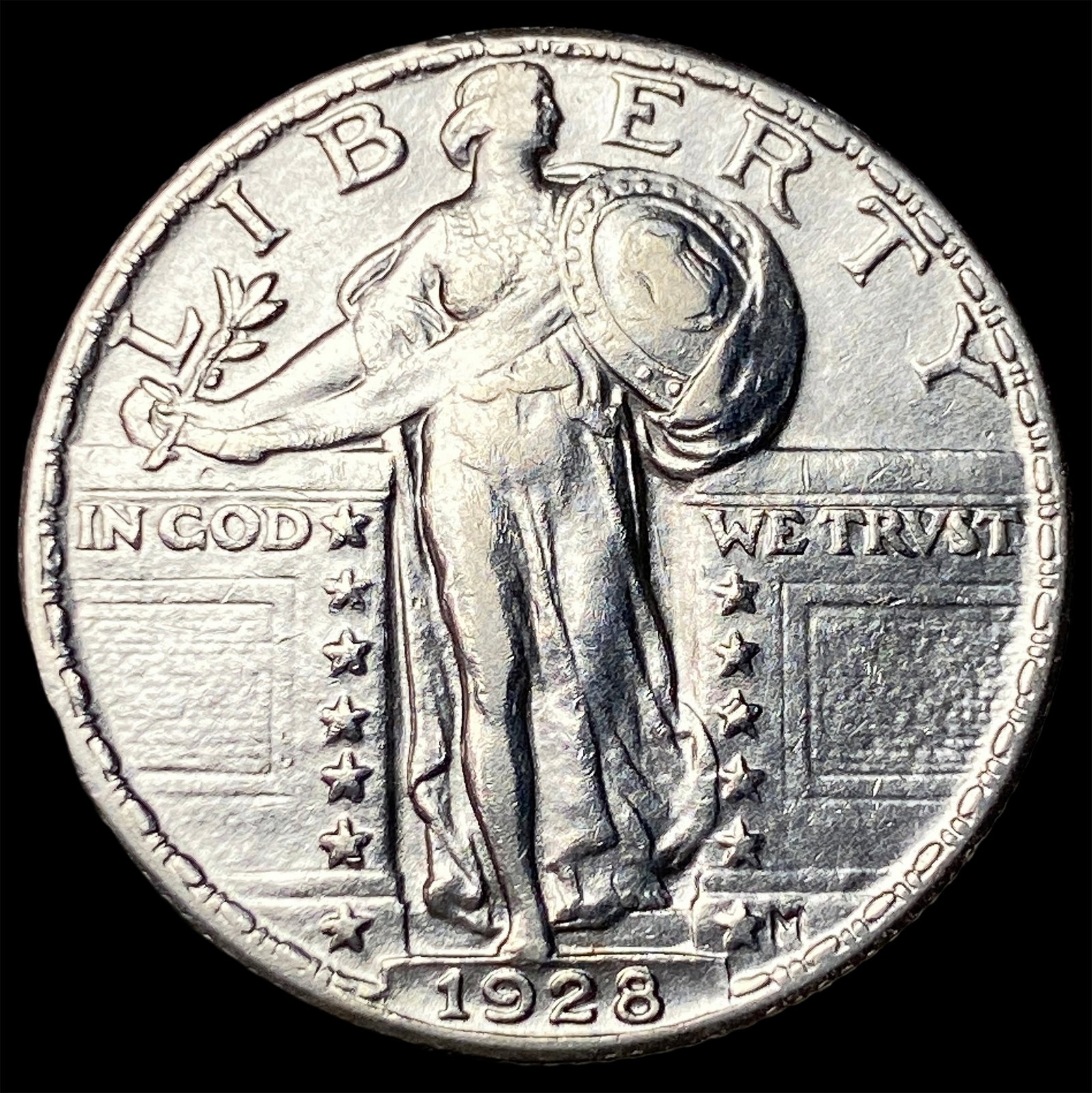 1928 Standing Liberty Quarter UNCIRCULATED: 1928 Standing Liberty Quarter UNCIRCULATED