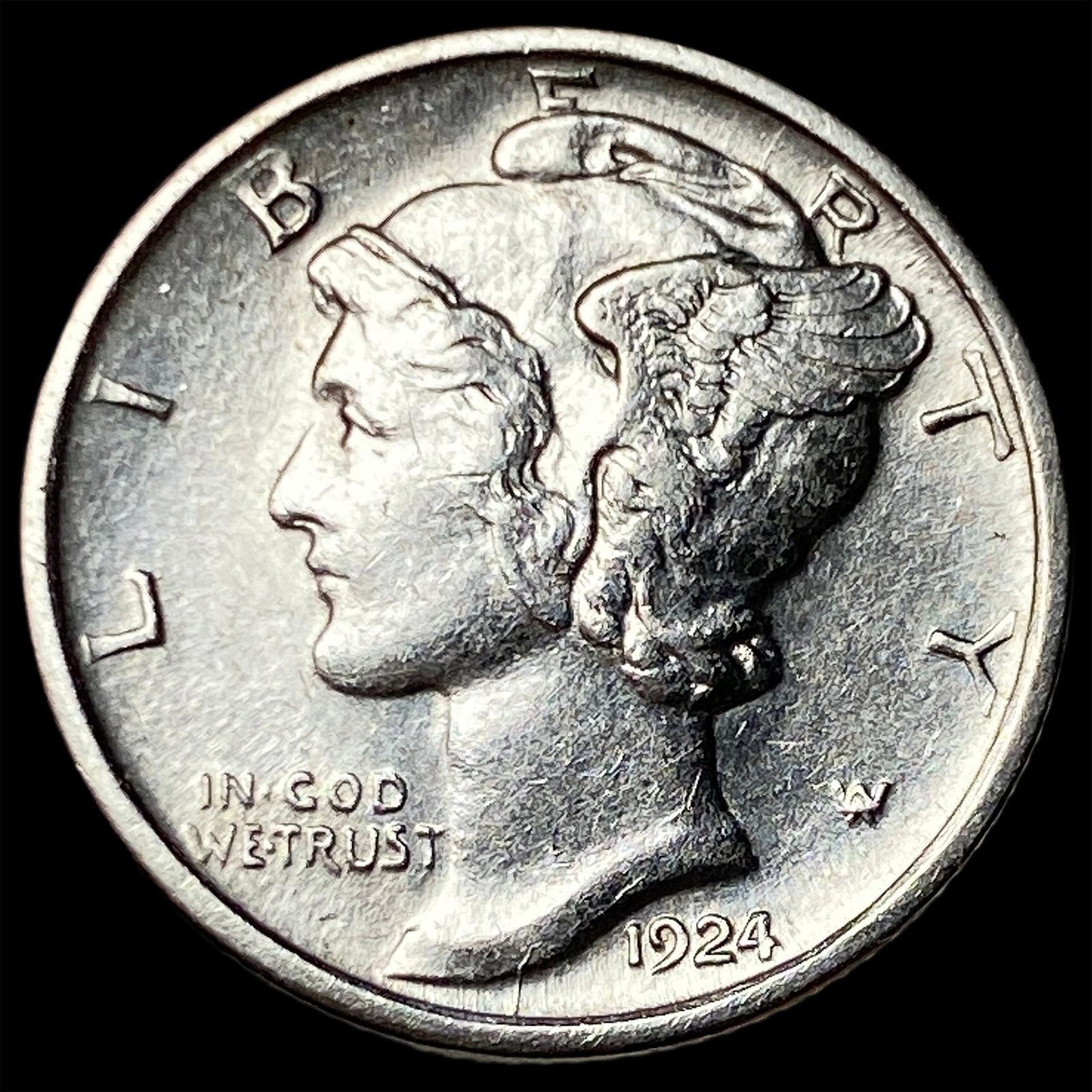 1924 Mercury Dime UNCIRCULATED (1 of 2)