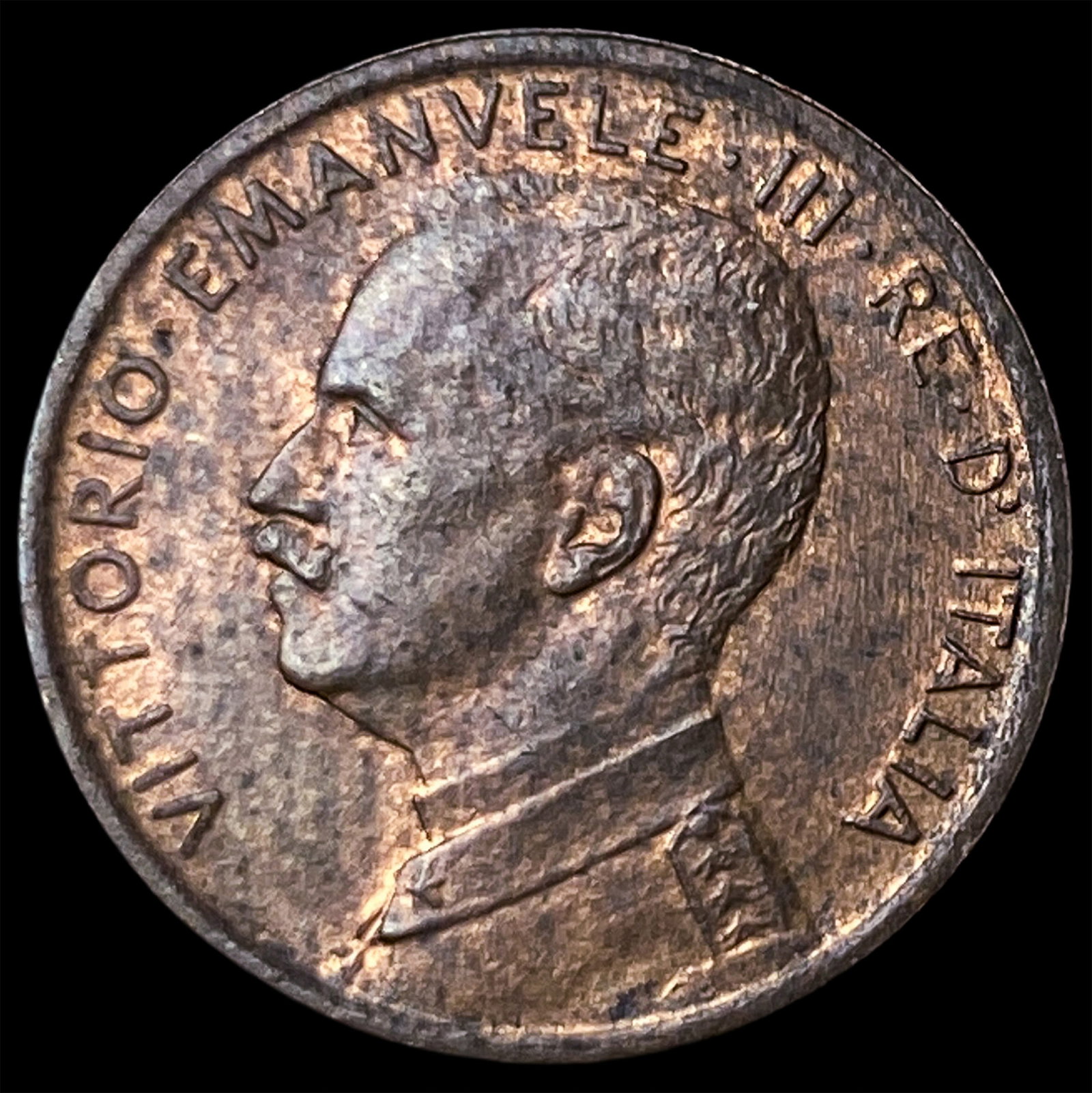 1910 Iatly Bronze 1 Centesimo: 1910 Iatly Bronze 1 Centesimo