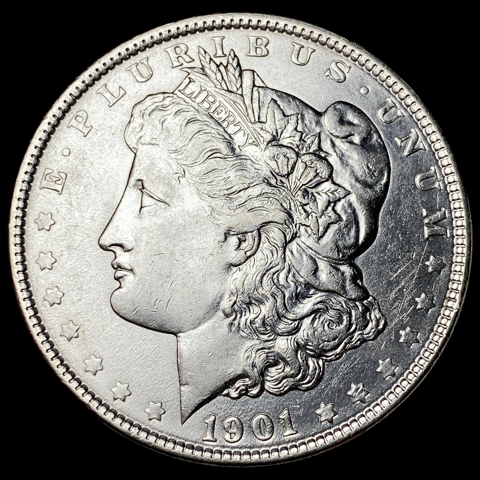 1901 Morgan Silver Dollar UNCIRCULATED: 1901 Morgan Silver Dollar UNCIRCULATED