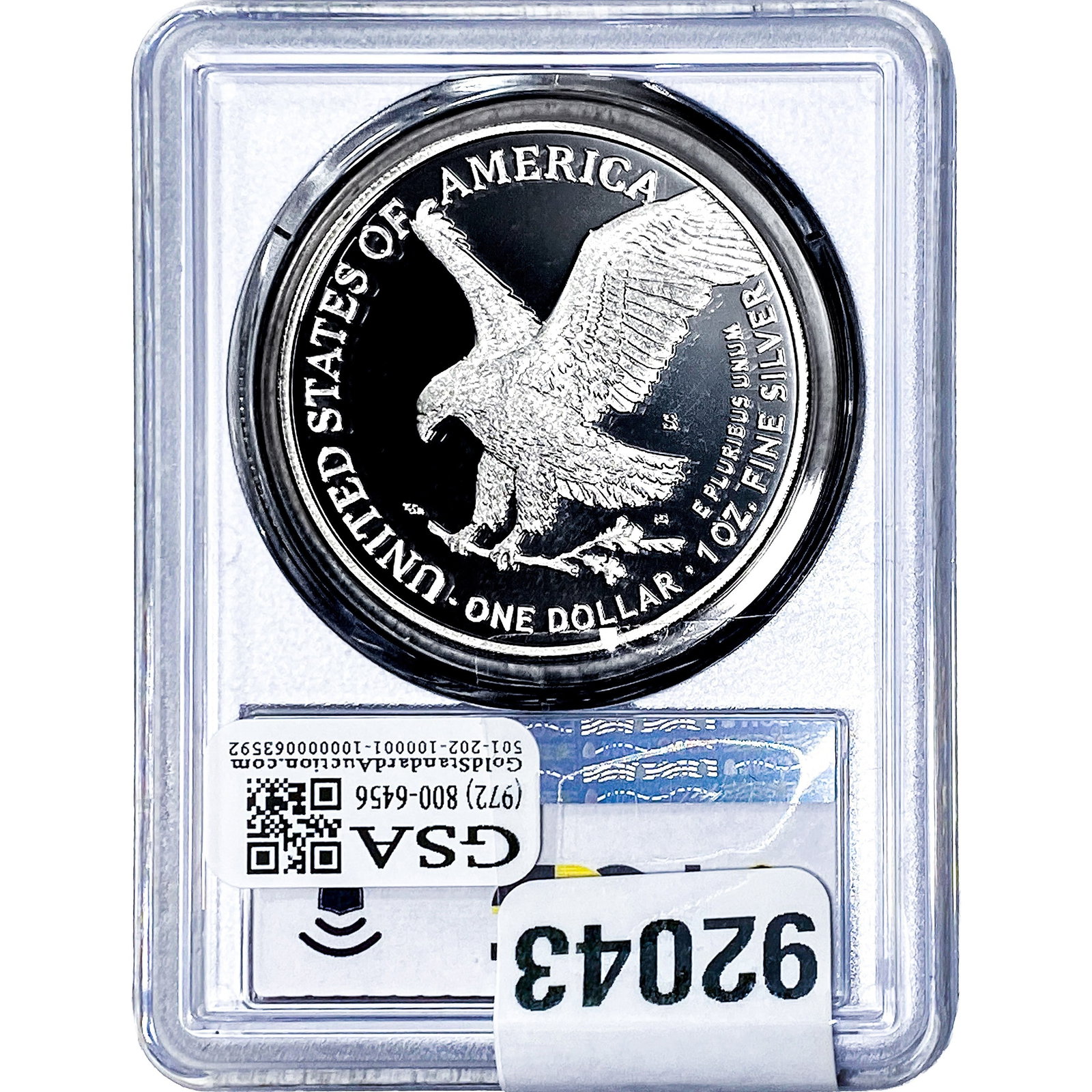 2022-S Silver Eagle PCGS PR69 DCAM - 2
