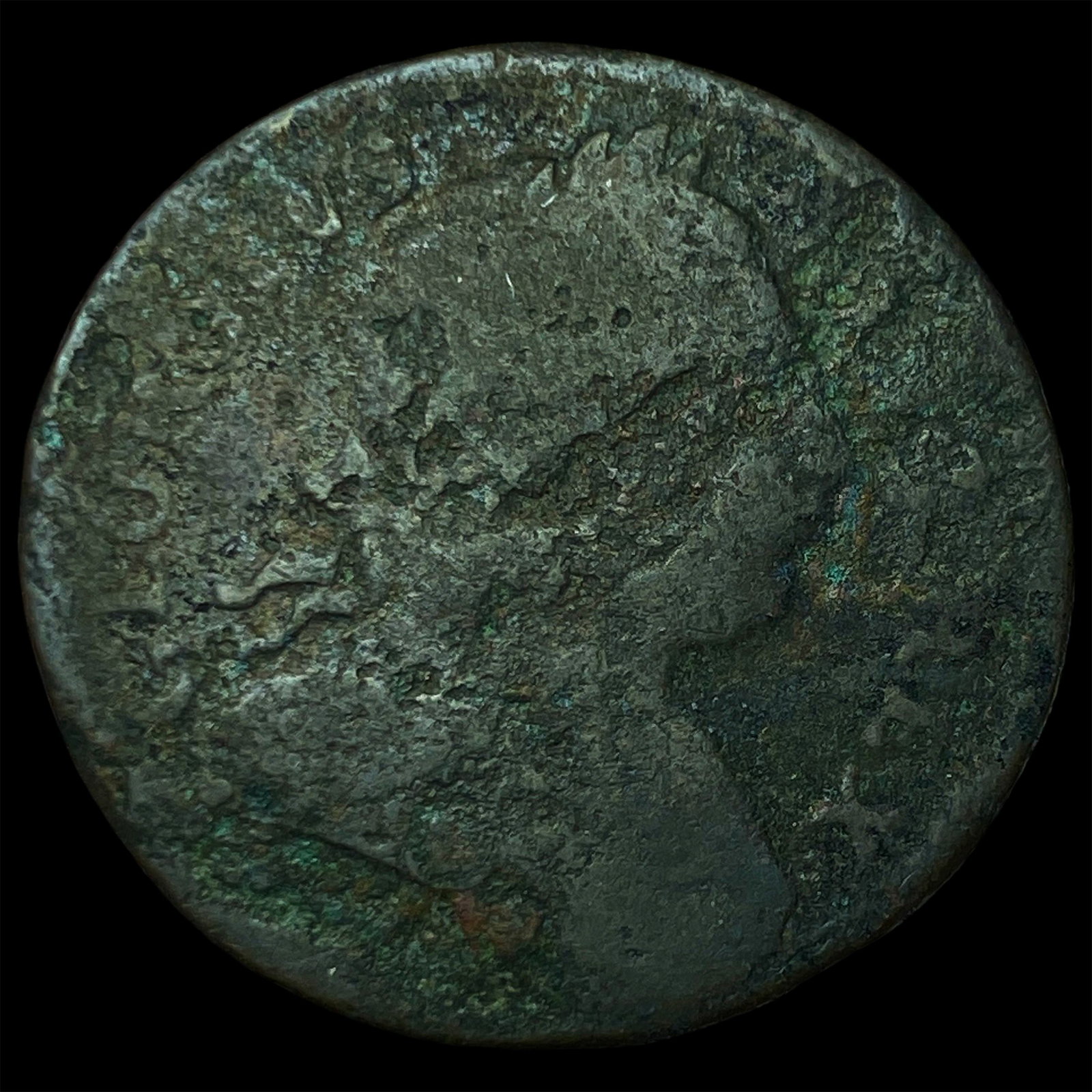 1773 Great Britain Copper 1 Farthing: 1773 Great Britain Copper 1 Farthing