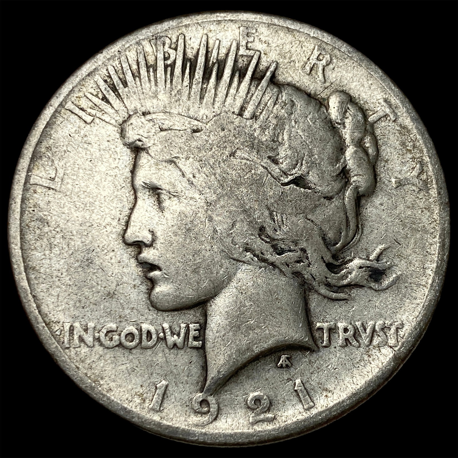 1921 Silver Peace Dollar LIGHTLY CIRCULATED (1 of 2)