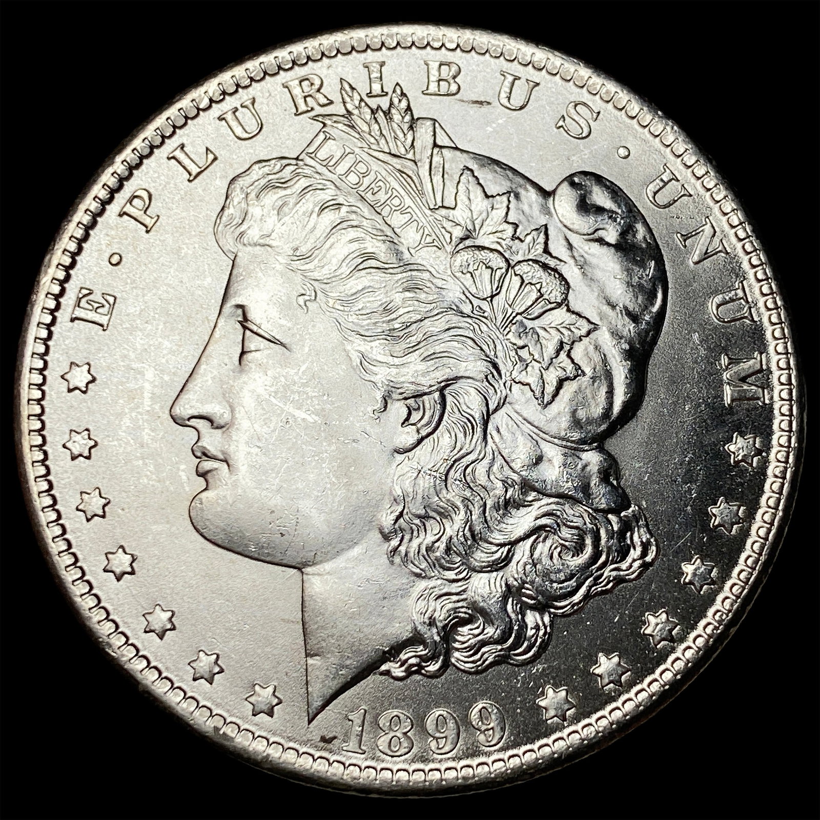 1899-O Silver Morgan Dollar GEM BU: 1899-O Silver Morgan Dollar GEM BU