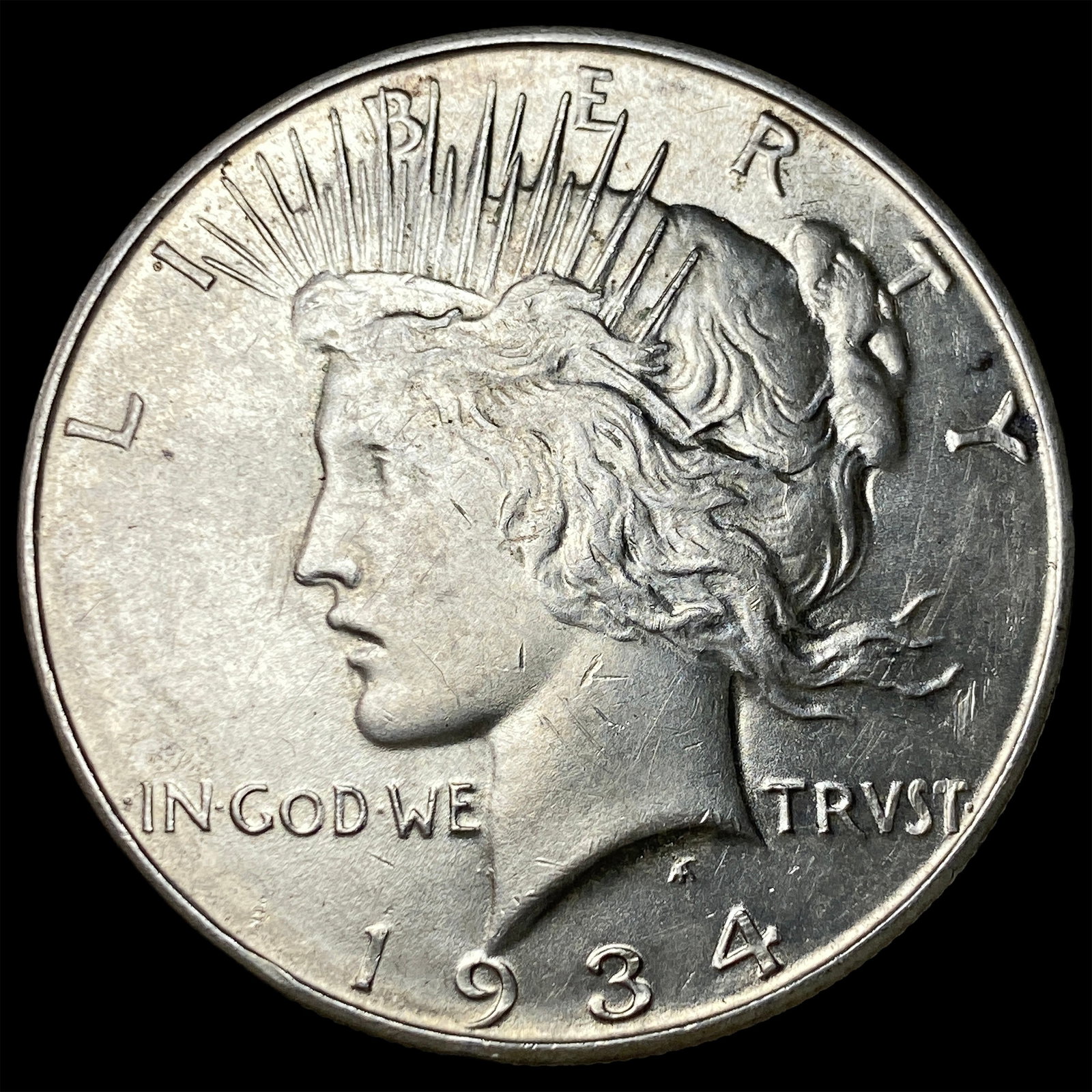 1934-D Silver Peace Dollar UNCIRCULATED (1 of 2)