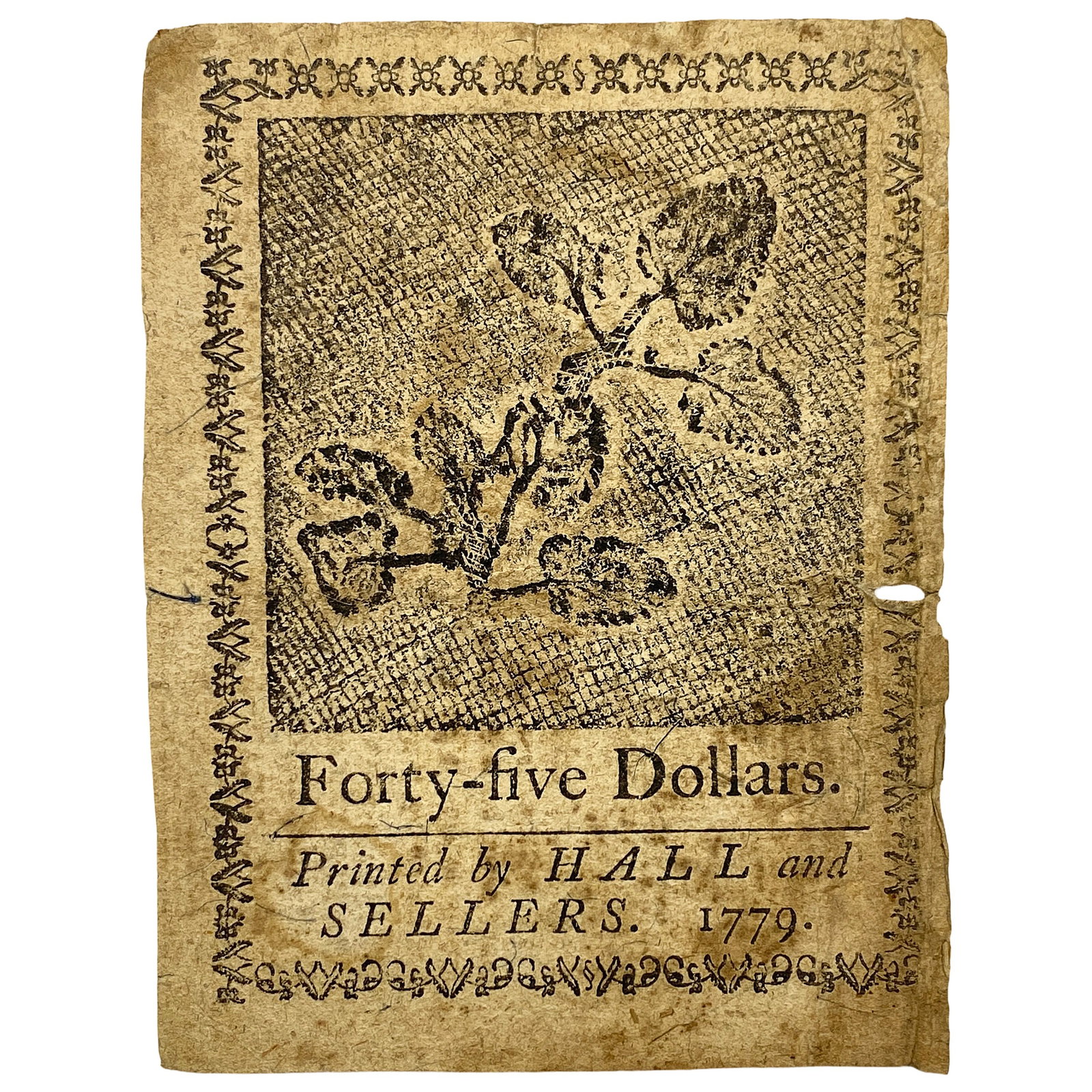 1779 Jan 14, 1779 $45 Continental Congress (Fr. CC96): 1779 Jan 14, 1779 $45 Continental Congress (Fr. CC96)