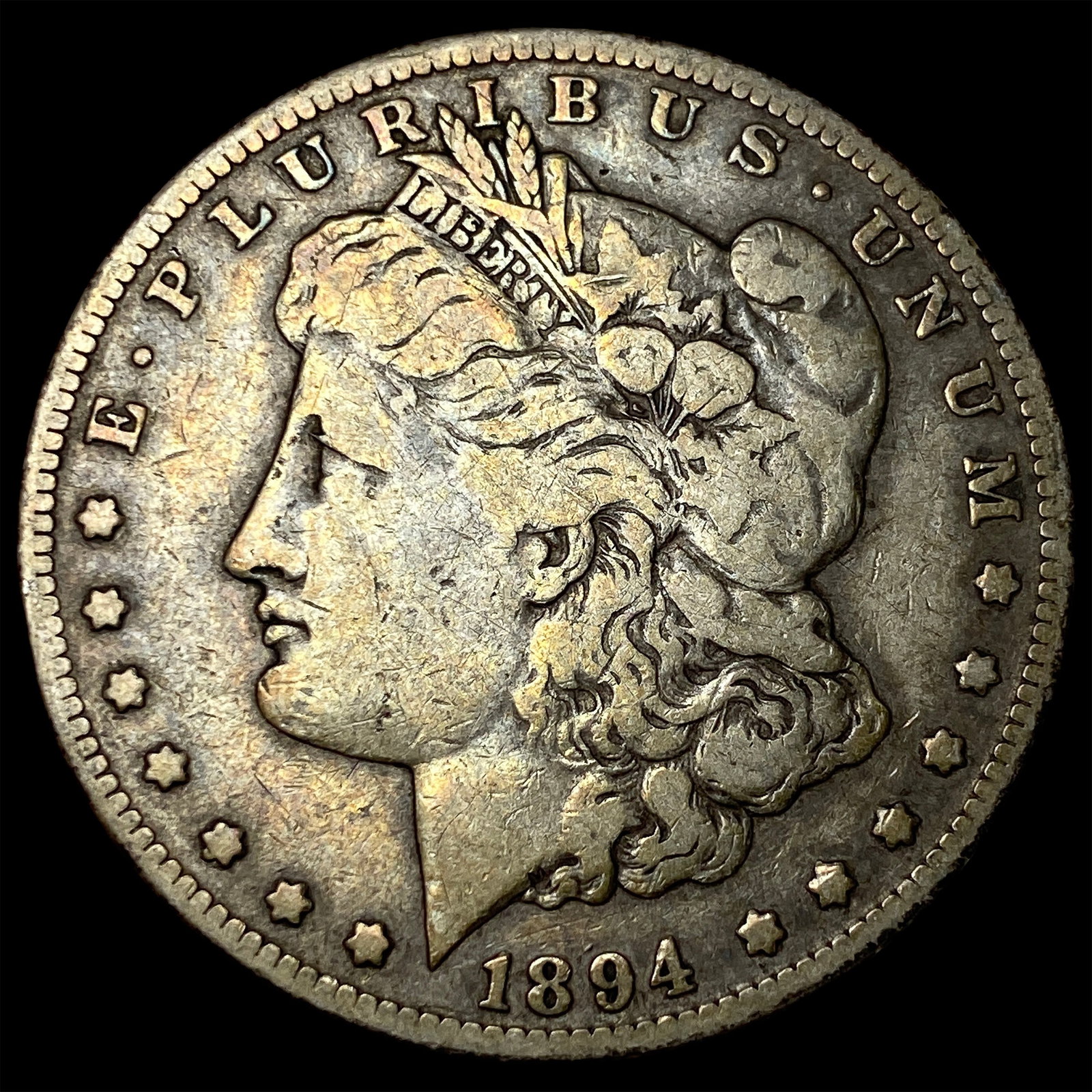 1894-S Silver Morgan Dollar LIGHTLY CIRCULATED (1 of 2)