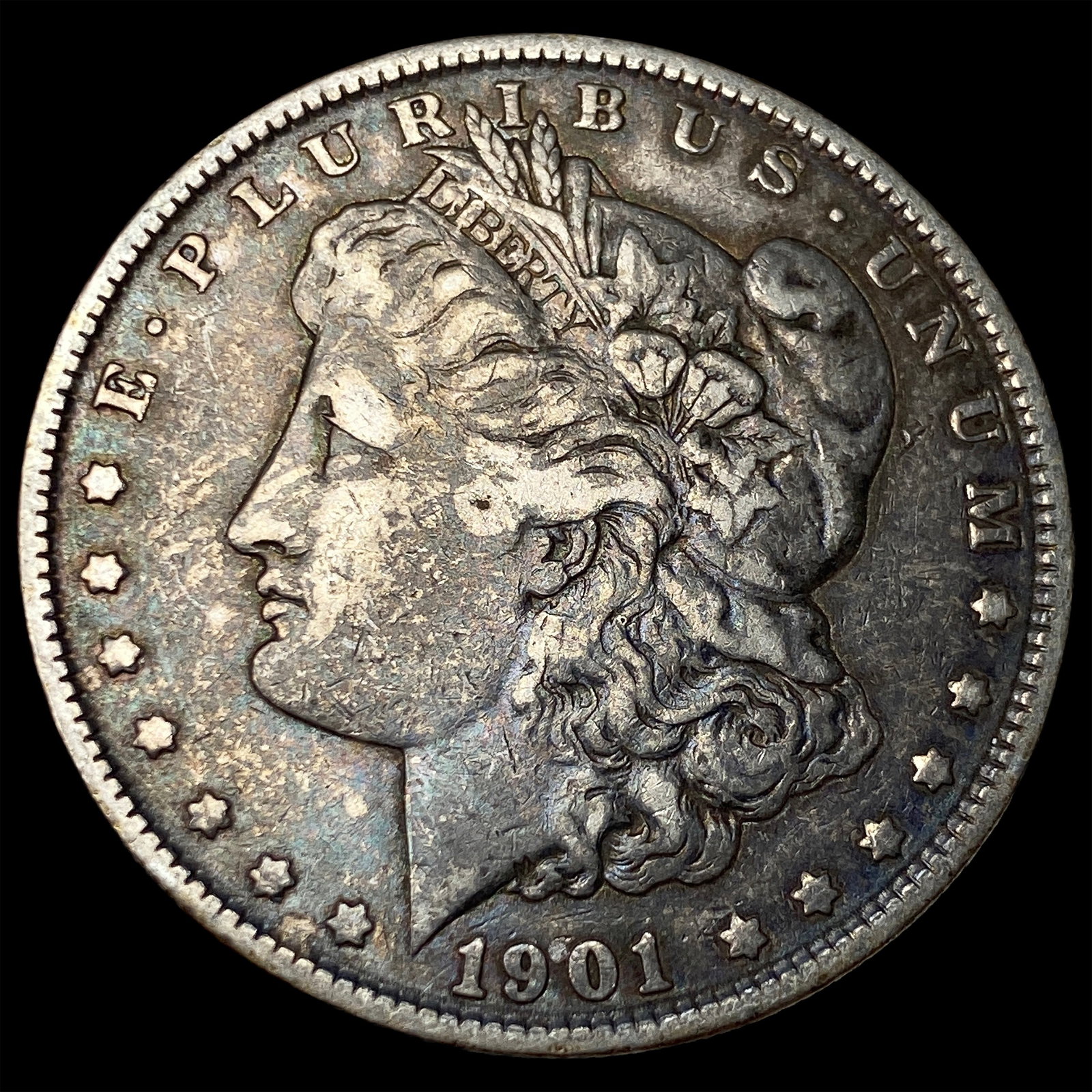 1901 Morgan Silver Dollar LIGHTLY CIRCULATED: 1901 Morgan Silver Dollar LIGHTLY CIRCULATED