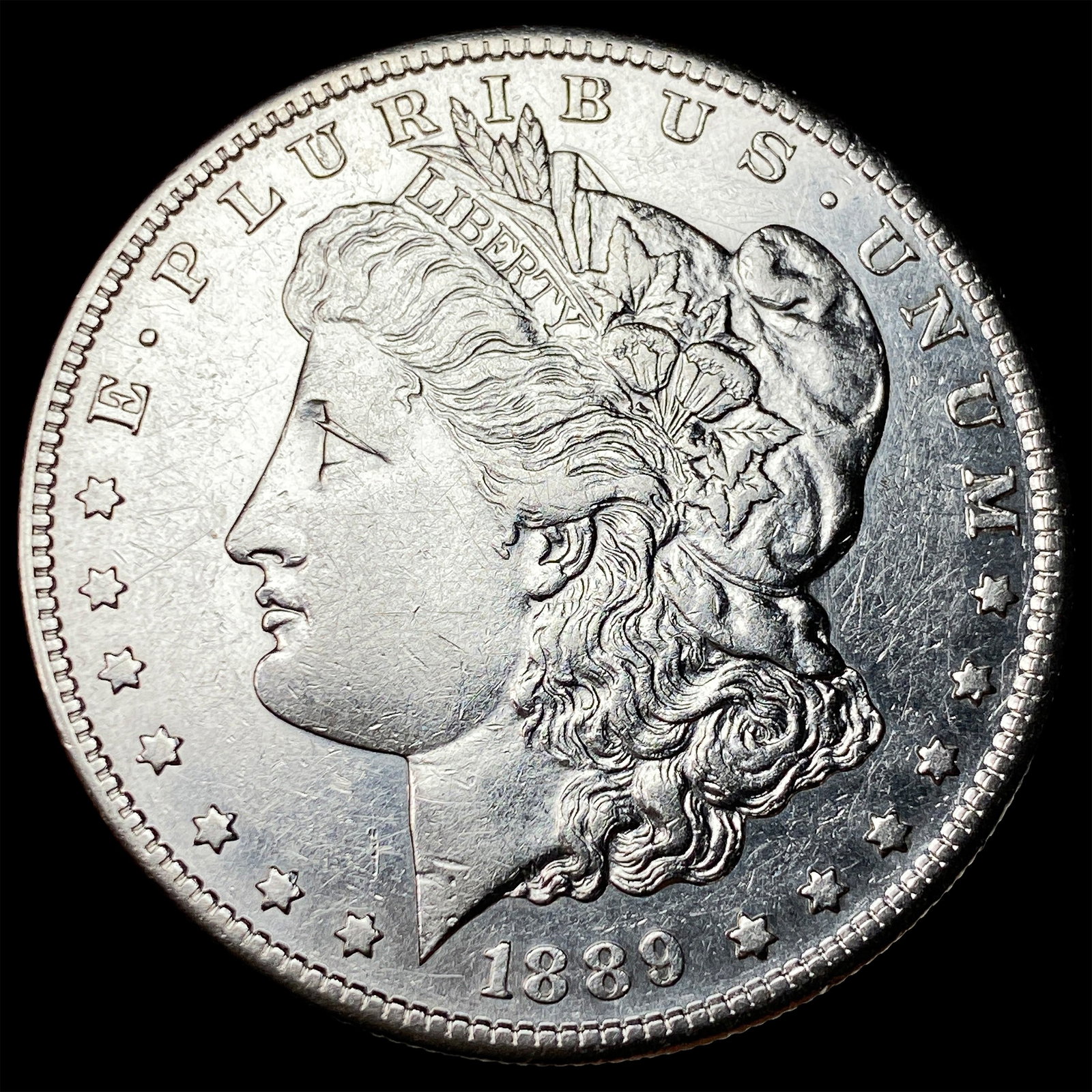 1889 Silver Morgan Dollar UNCIRCULATED: 1889 Silver Morgan Dollar UNCIRCULATED