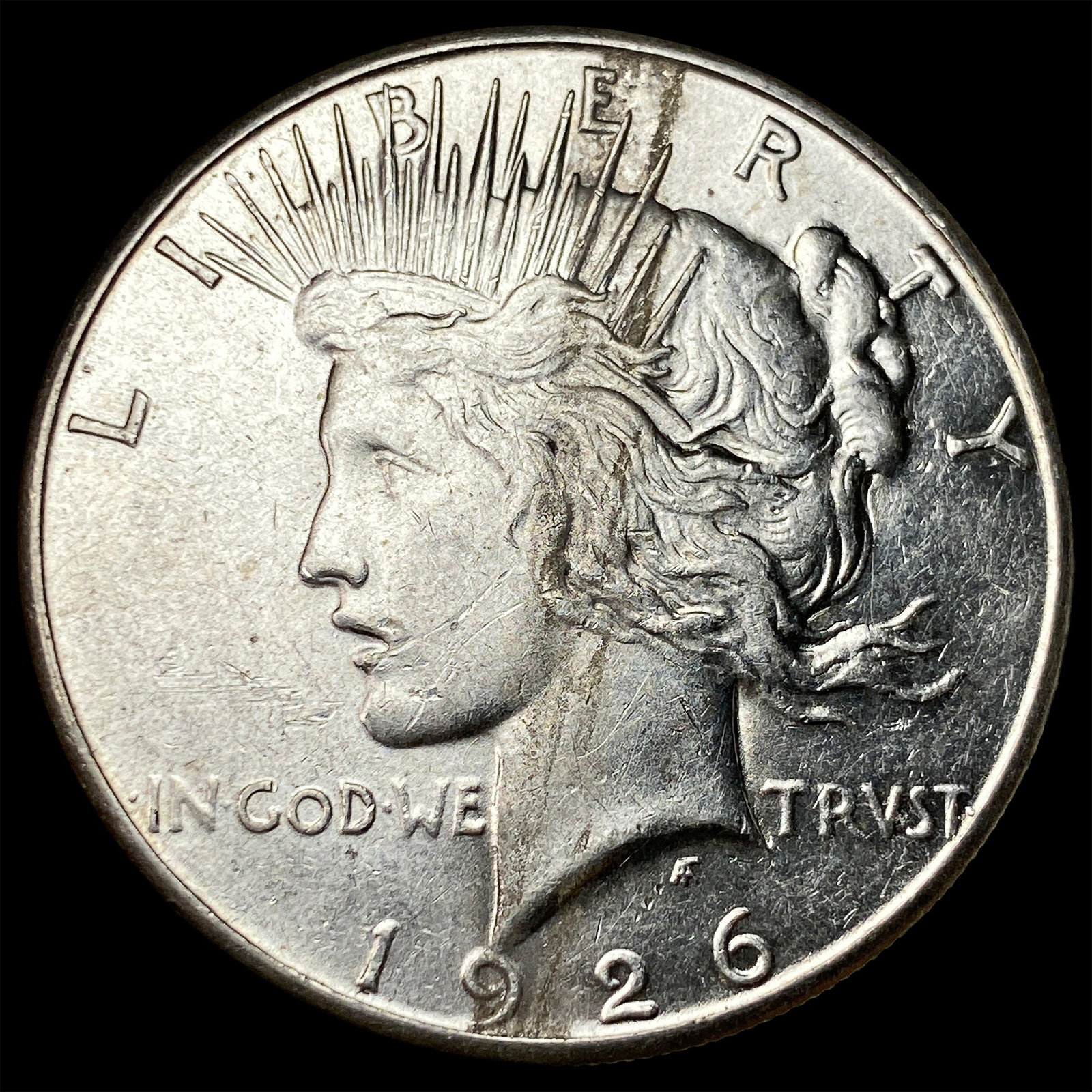 1926-S Silver Peace Dollar UNCIRCULATED: 1926-S Silver Peace Dollar UNCIRCULATED