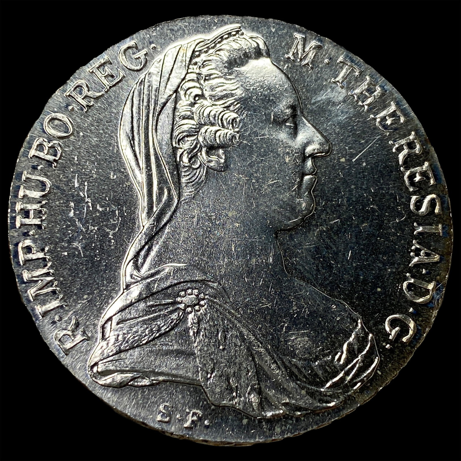 1780 Silver Maria Theresa Thaler UNCIRCULATED (1 of 2)