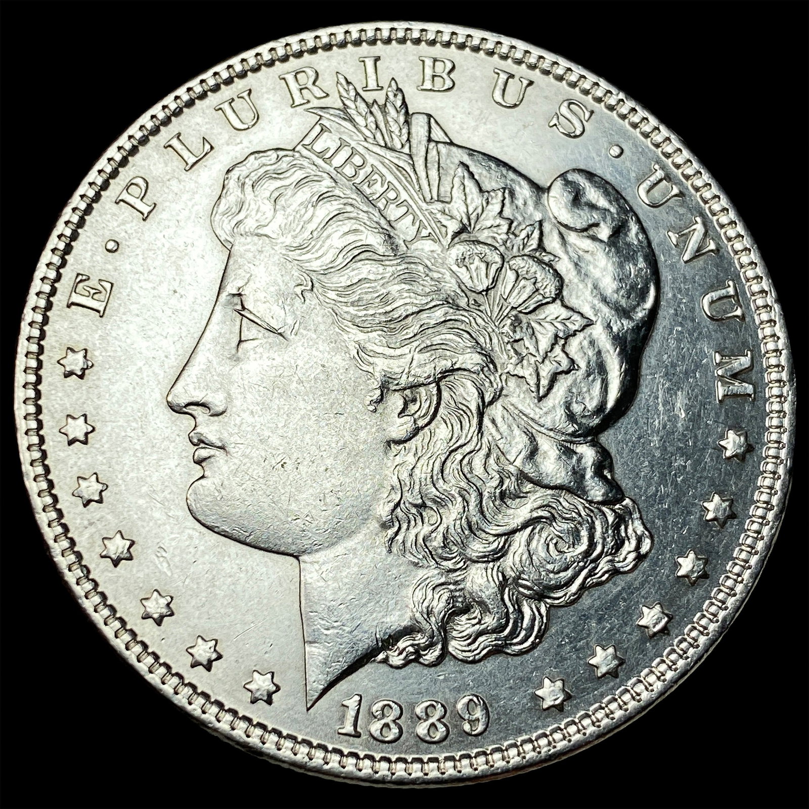 1889 Silver Morgan Dollar CHOICE BU: 1889 Silver Morgan Dollar CHOICE BU