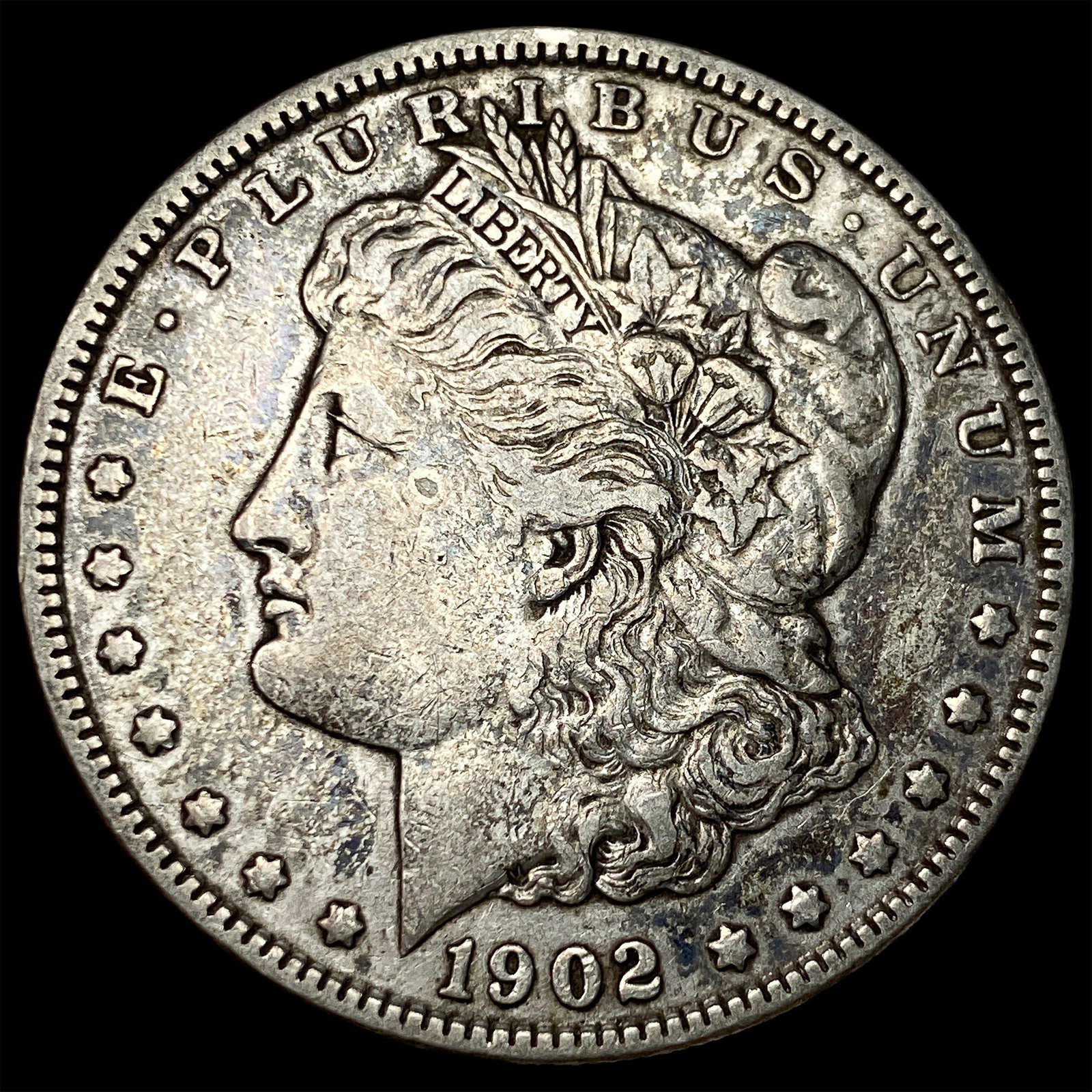 1902 Morgan Silver Dollar NEARLY UNCIRCULATED: 1902 Morgan Silver Dollar NEARLY UNCIRCULATED