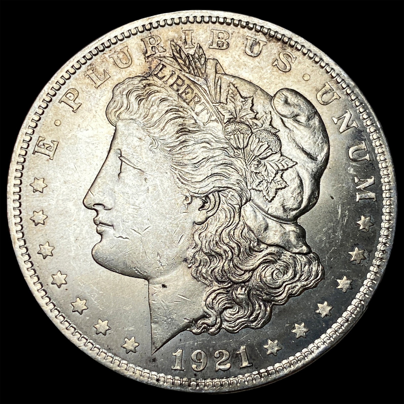 1921 Silver Morgan Dollar CHOICE BU: 1921 Silver Morgan Dollar CHOICE BU