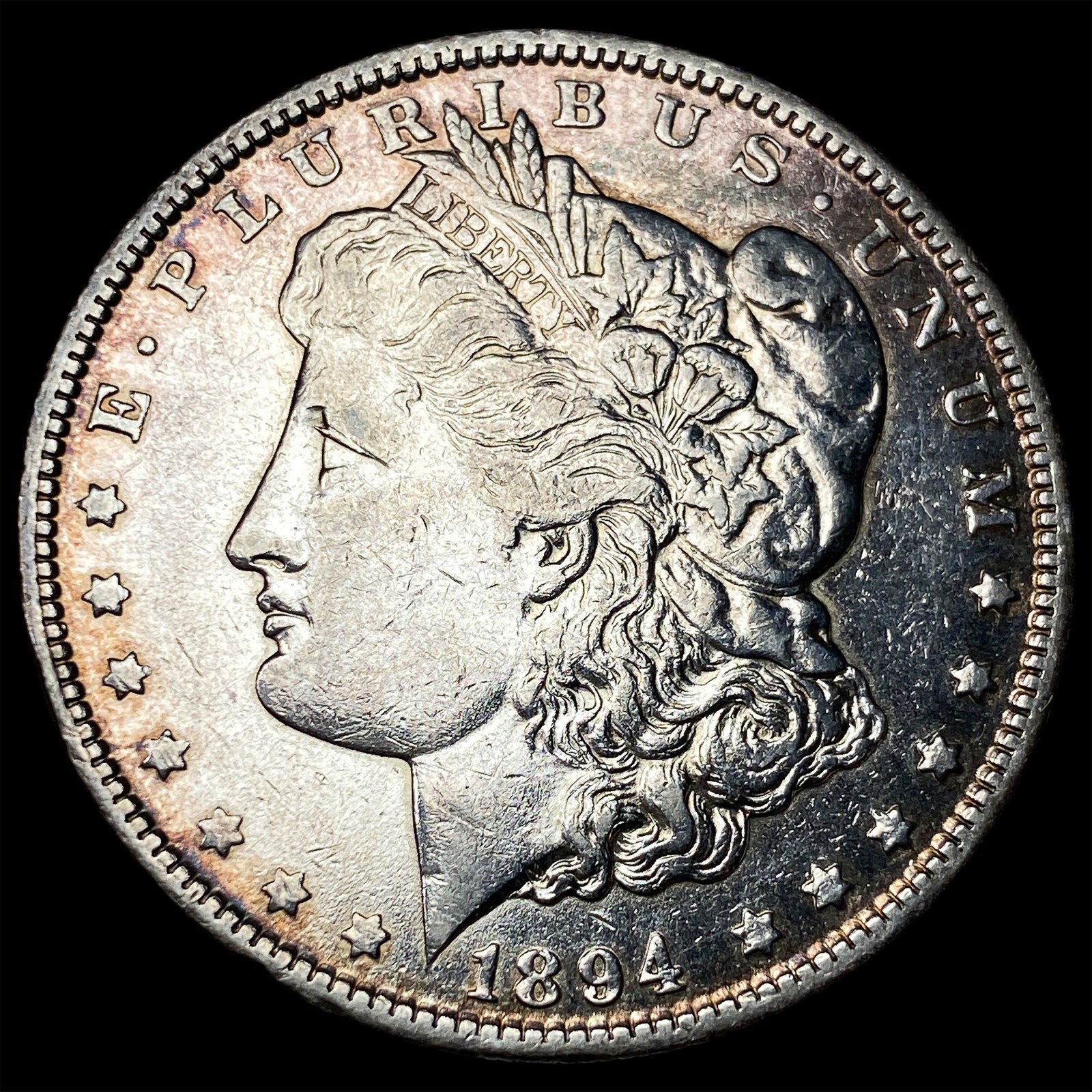 1894-O Silver Morgan Dollar NEARLY UNCIRCULATED: 1894-O Silver Morgan Dollar NEARLY UNCIRCULATED