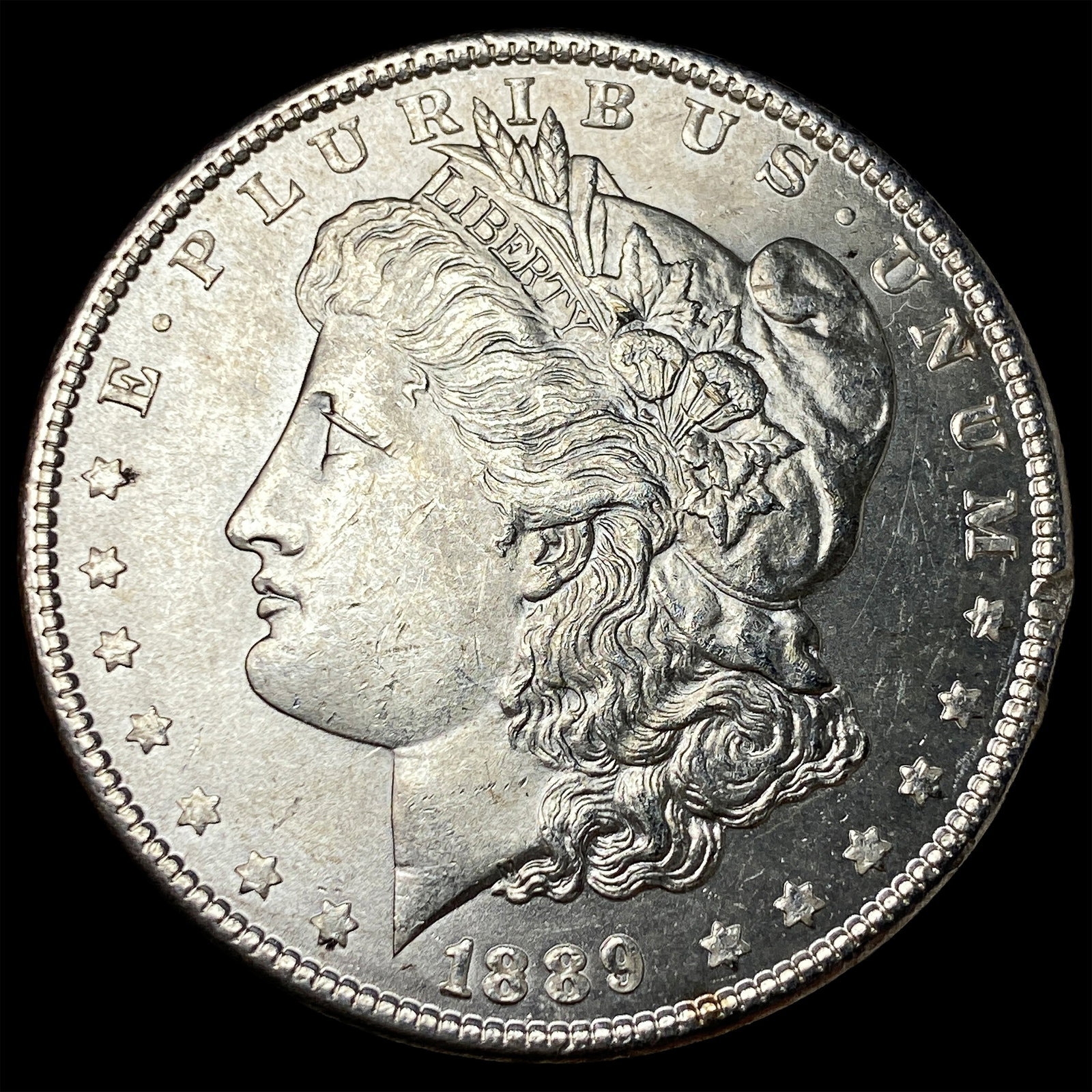 1889 Silver Morgan Dollar CHOICE BU: 1889 Silver Morgan Dollar CHOICE BU