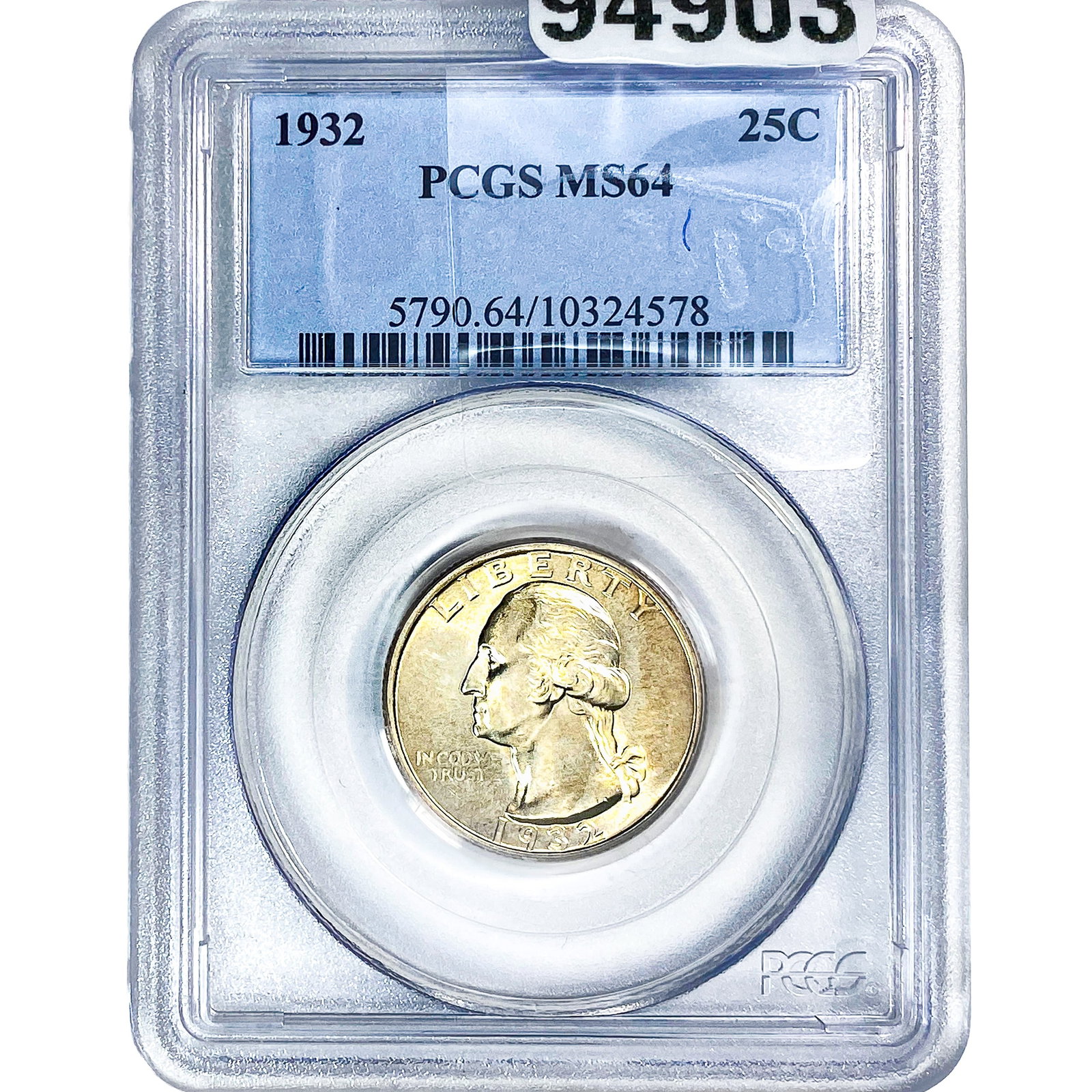 1932 Washington Silver Quarter PCGS MS64 (1 of 2)