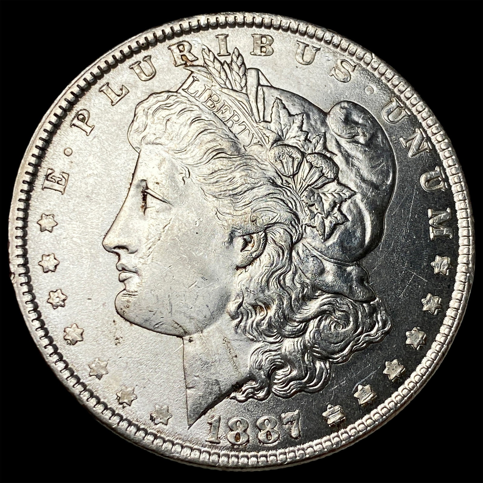 1887 Morgan Silver Dollar CHOICE BU (1 of 2)