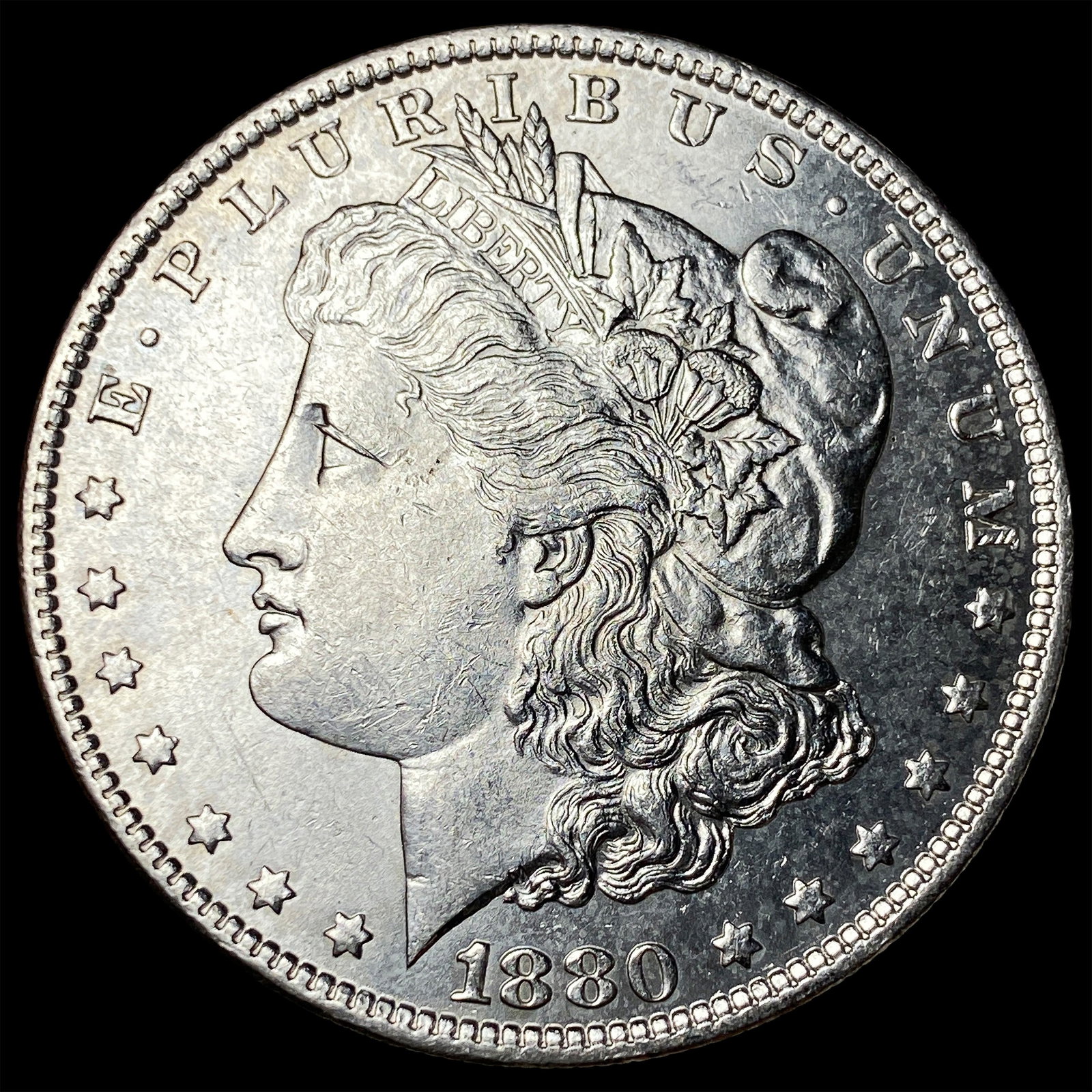 1880-O Morgan Silver Dollar CHOICE BU: 1880-O Morgan Silver Dollar CHOICE BU
