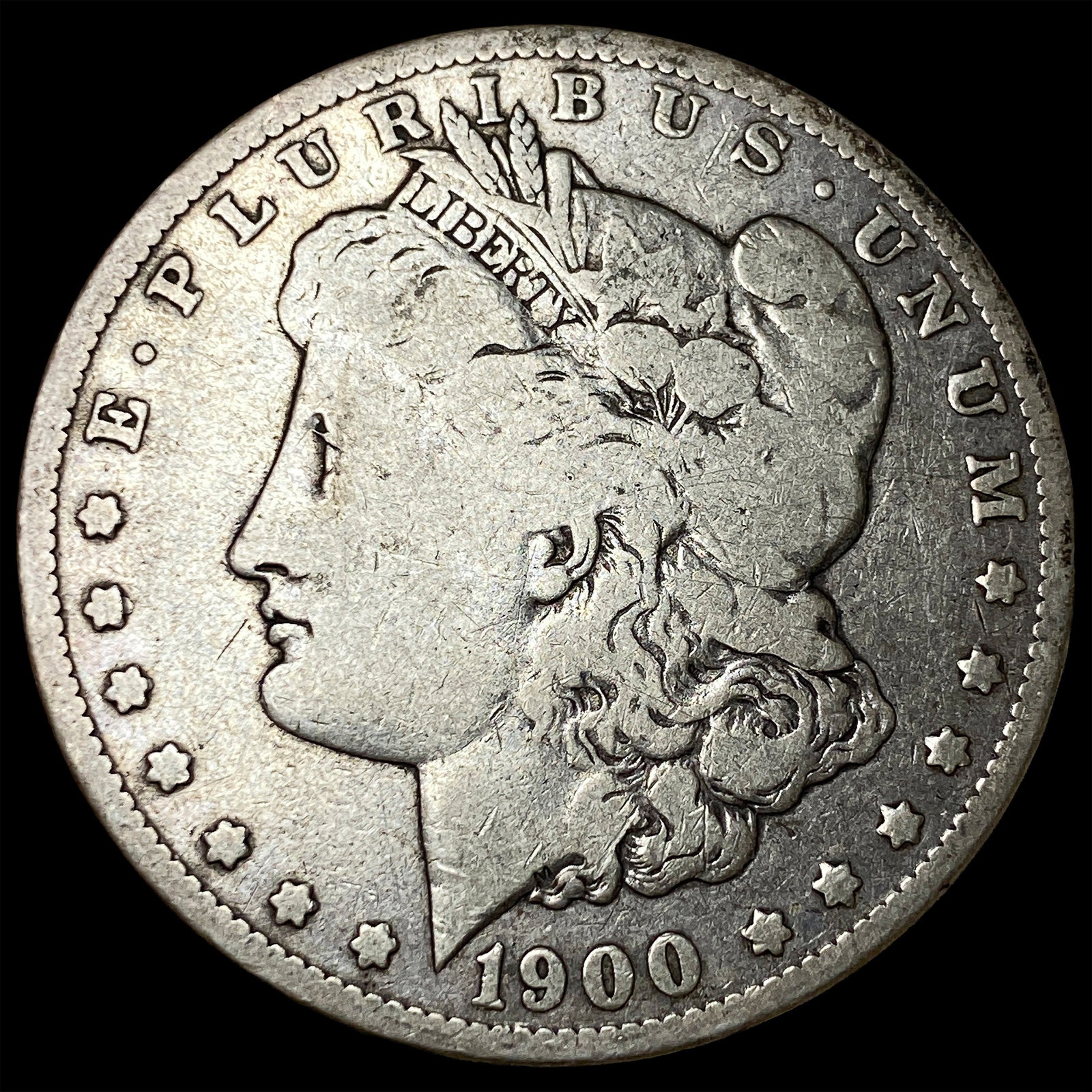 1900-O Silver Morgan Dollar LIGHTLY CIRCULATED: 1900-O Silver Morgan Dollar LIGHTLY CIRCULATED