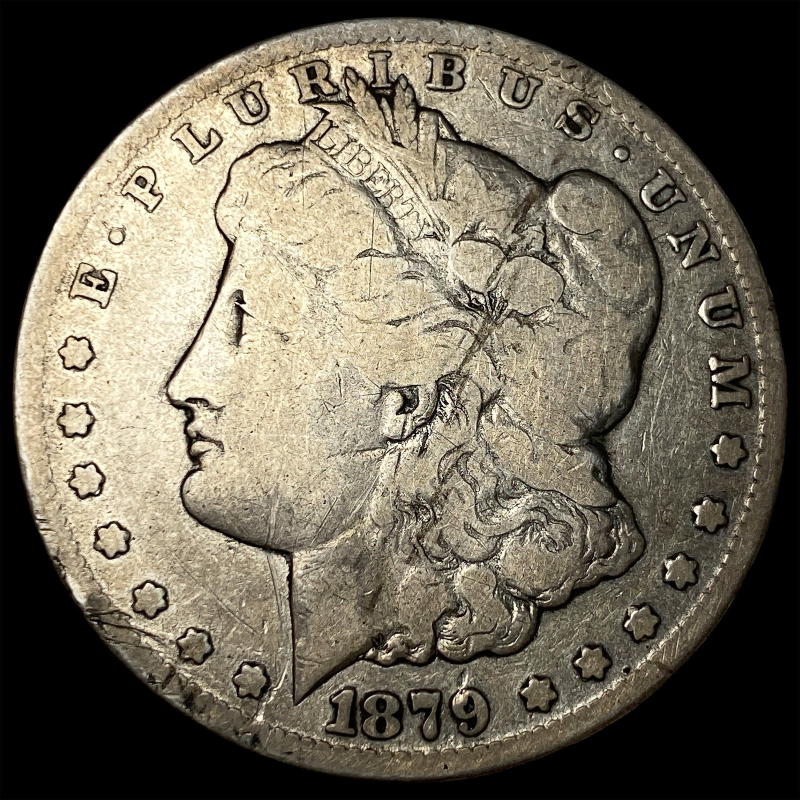 1879-S Silver Morgan Dollar LIGHTLY CIRCULATED (1 of 2)