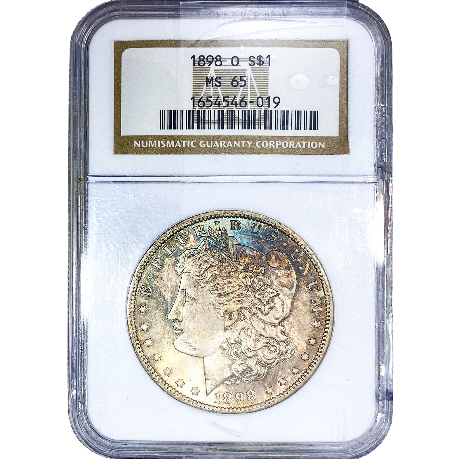 1898-O Morgan Silver Dollar NGC MS65 (1 of 2)