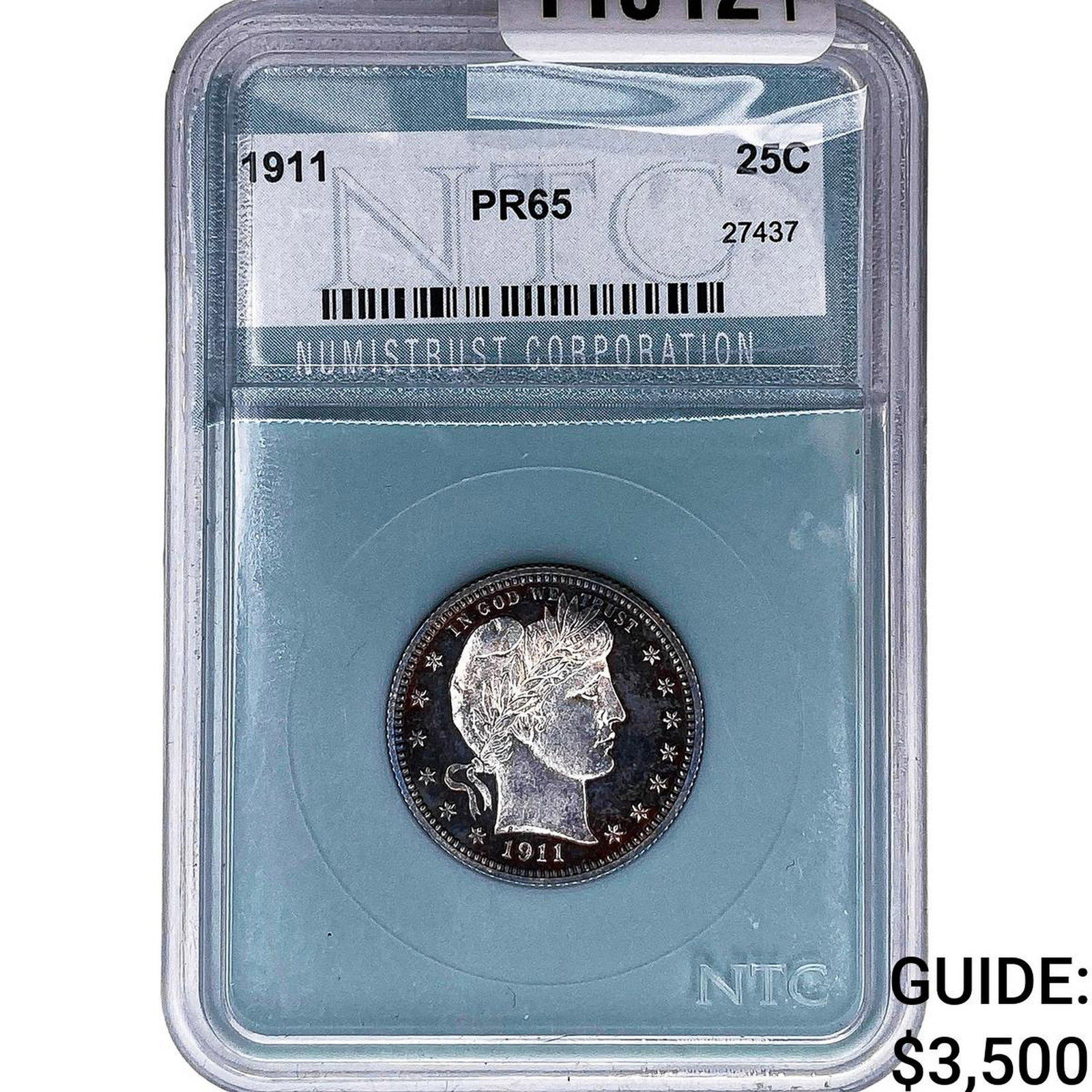 1911 Barber Quarter NTC PR65 (1 of 2)