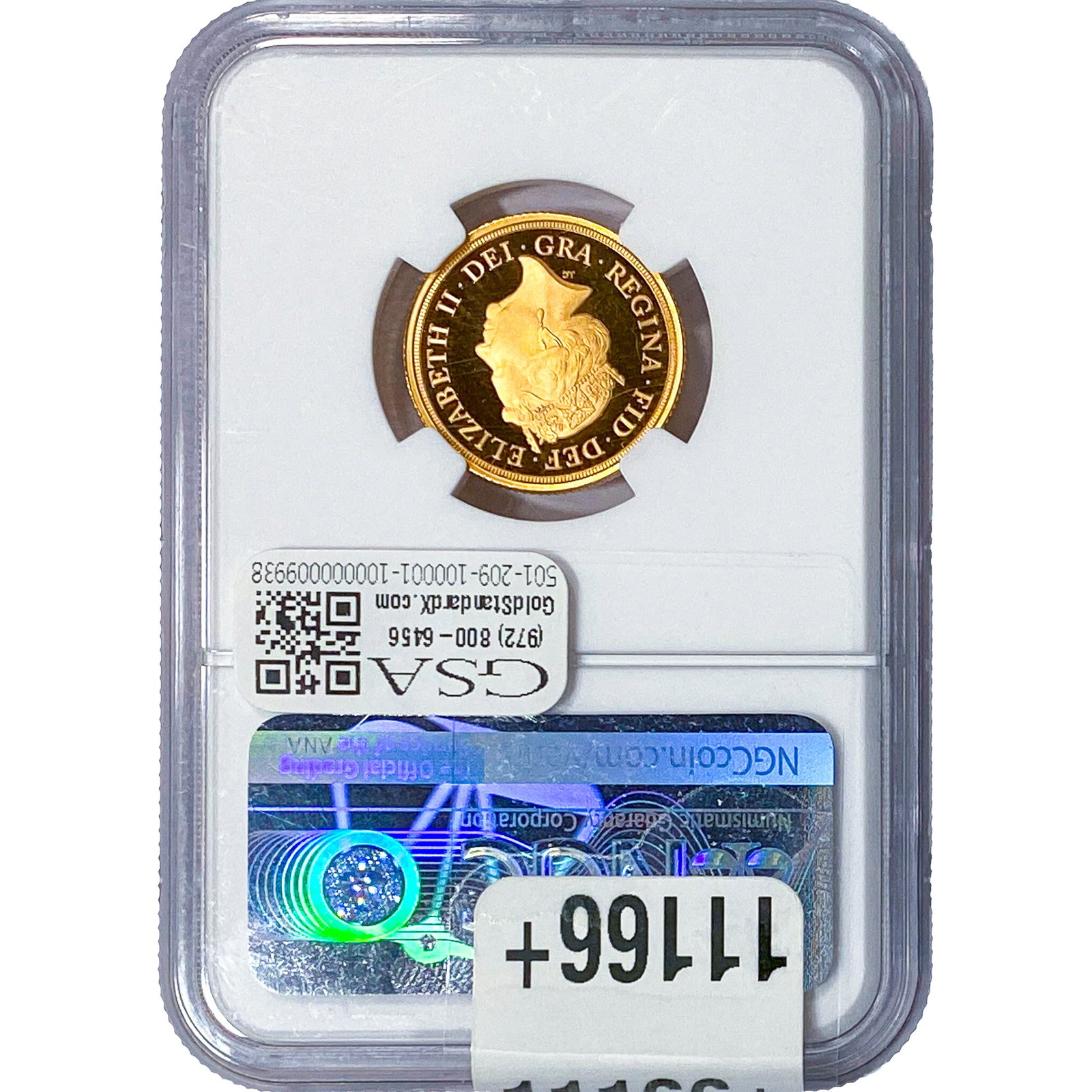 2019 Great Britain .2354oz Gold 1 Sovereign NGC Ultra Cameo - 2