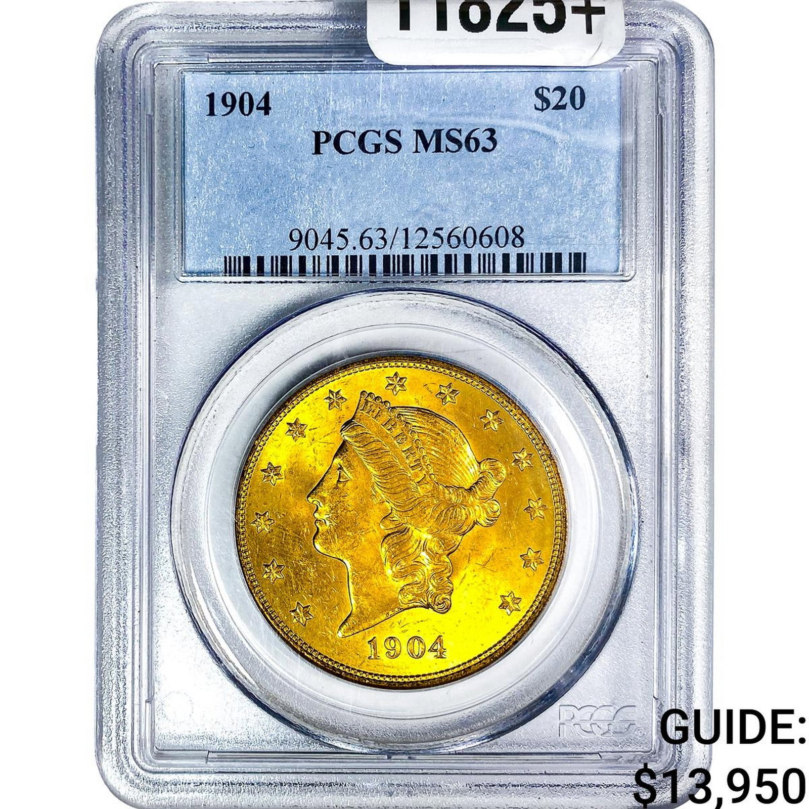 1904 $20 Gold Double Eagle PCGS MS63 (1 of 4)