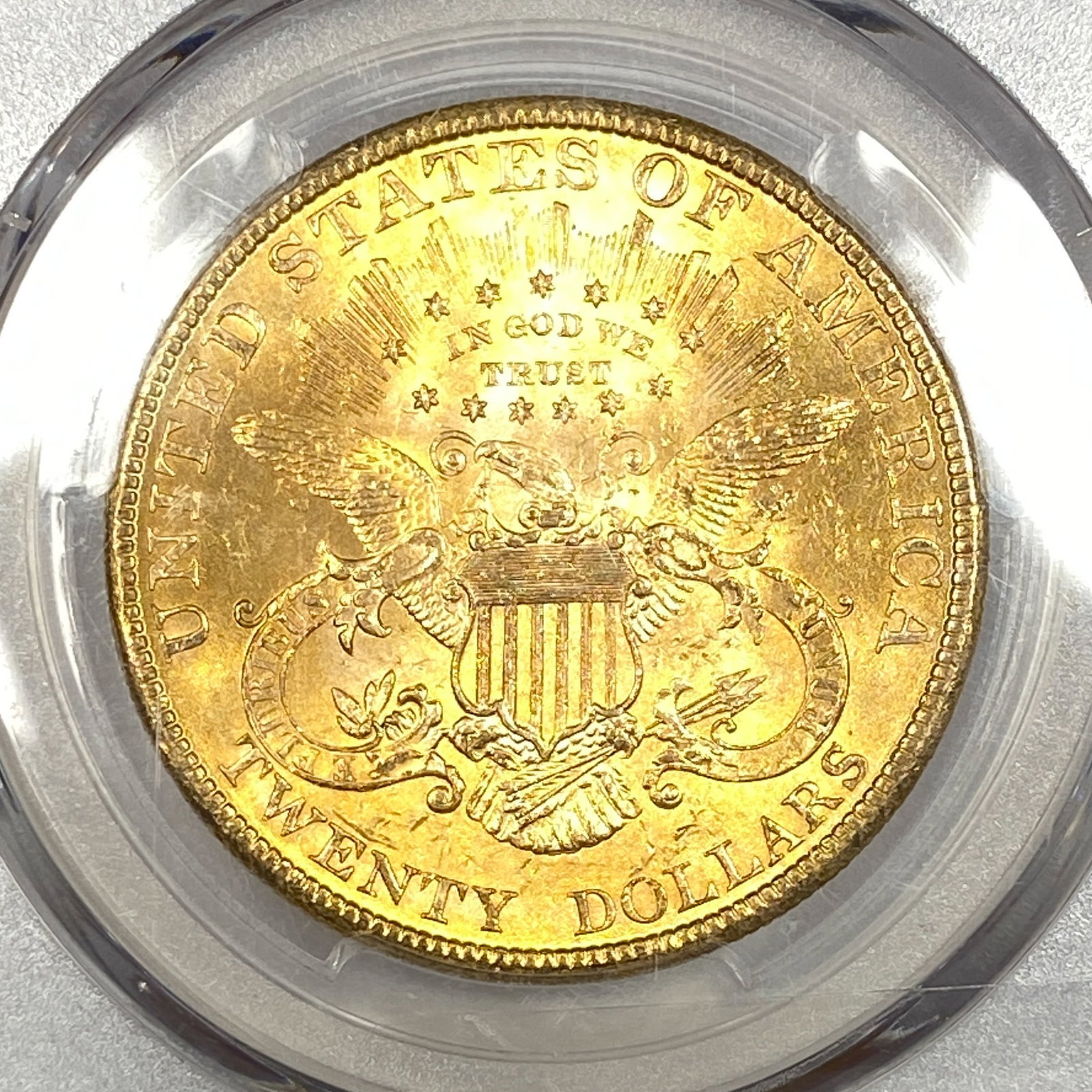 1900 $20 Gold Double Eagle PCGS MS63 - 4