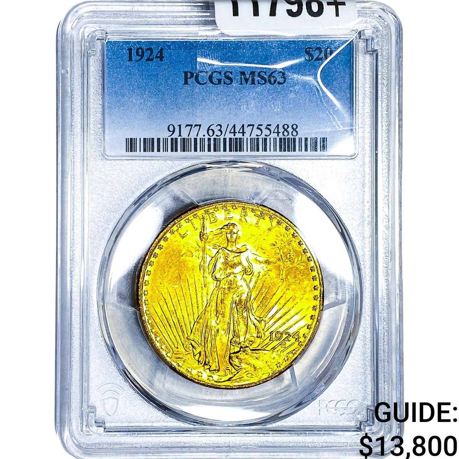 1924 $20 Gold Double Eagle PCGS MS63 (1 of 4)