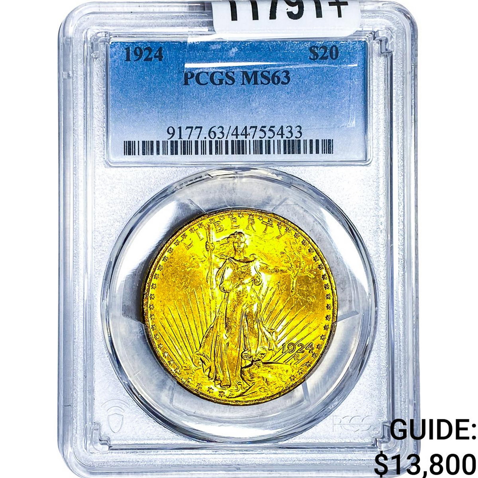 1924 $20 Gold Double Eagle PCGS MS63 (1 of 4)