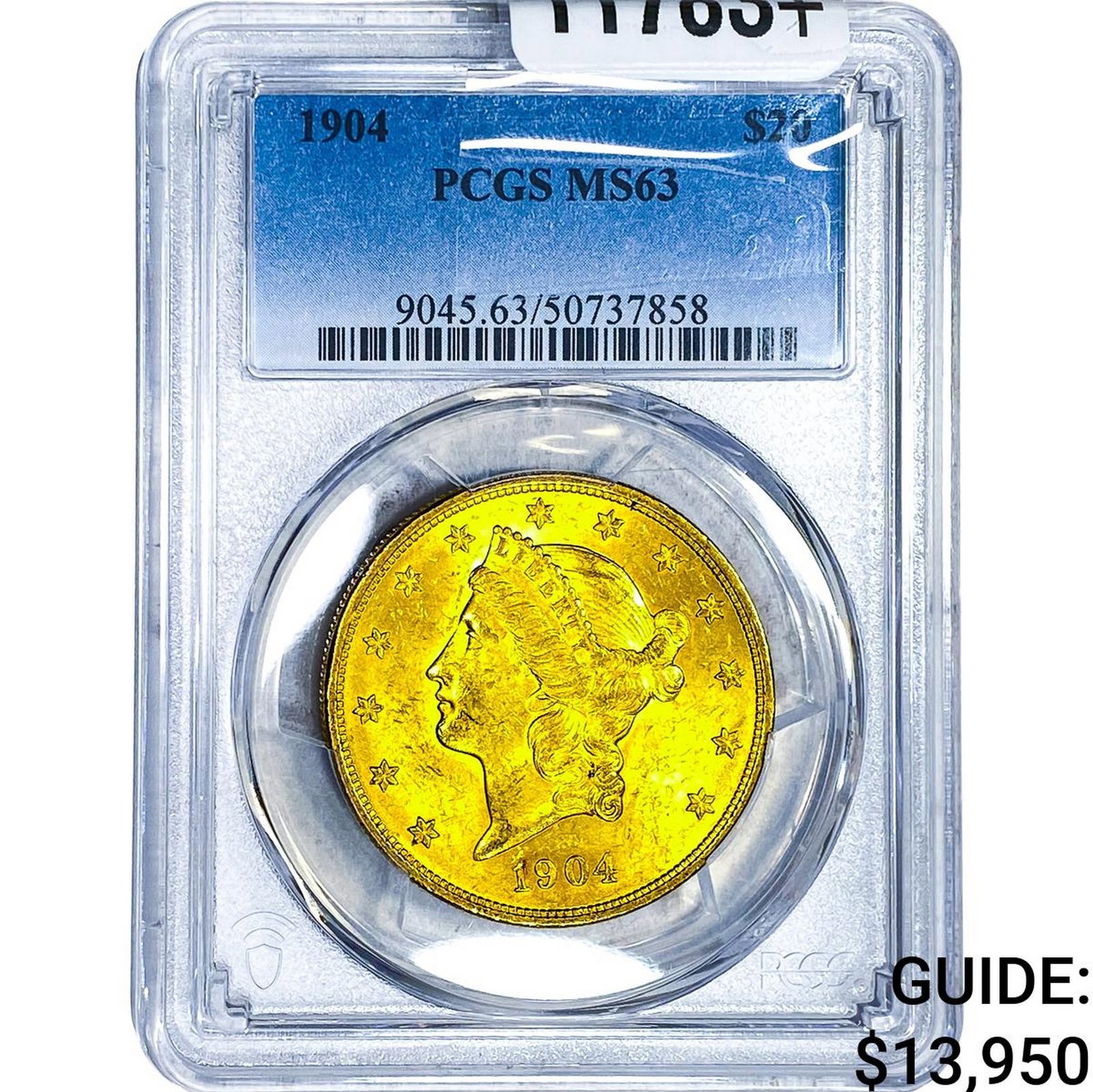 1904 $20 Gold Double Eagle PCGS MS63 (1 of 4)
