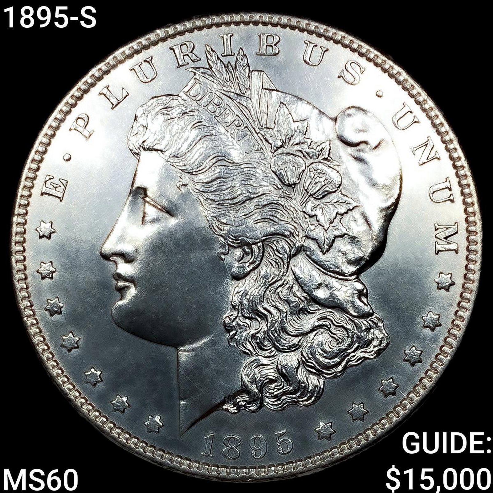 1895-S Morgan Silver Dollar UNCIRCULATED (1 of 2)