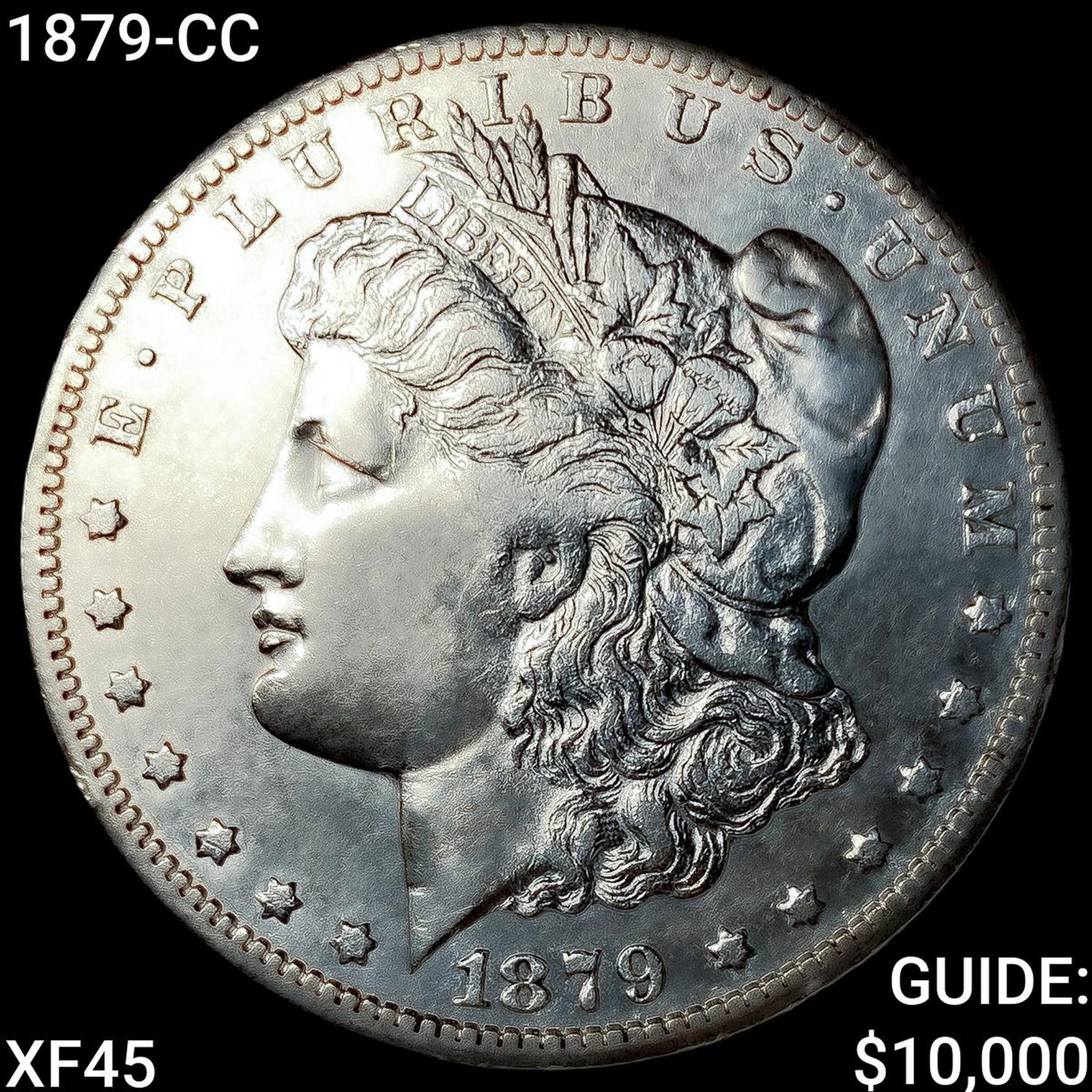 1879-CC Morgan Silver Dollar NEARLY UNCIRCULATED (1 of 2)