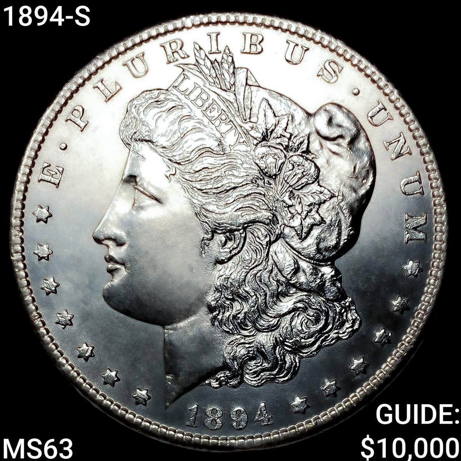 1894-S Morgan Silver Dollar CHOICE BU (1 of 2)
