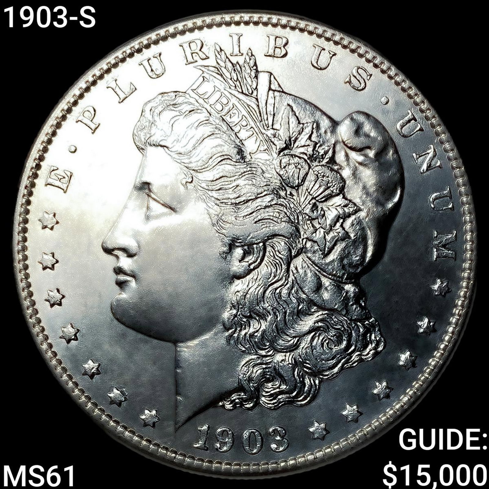 1903-S Morgan Silver Dollar UNCIRCULATED: 1903-S Morgan Silver Dollar UNCIRCULATED